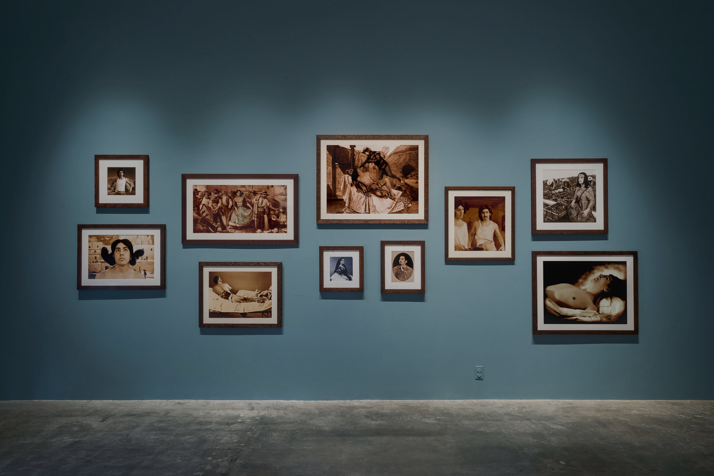 Installation View of&nbsp;Ken Gonzales-Day:&nbsp;Bone-Grass Boy: The Secret Banks of the Conejos River