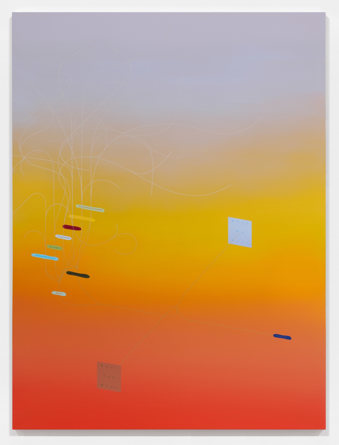 Nicolas Grenier Harm, Get Harmed, Give Up, 2018