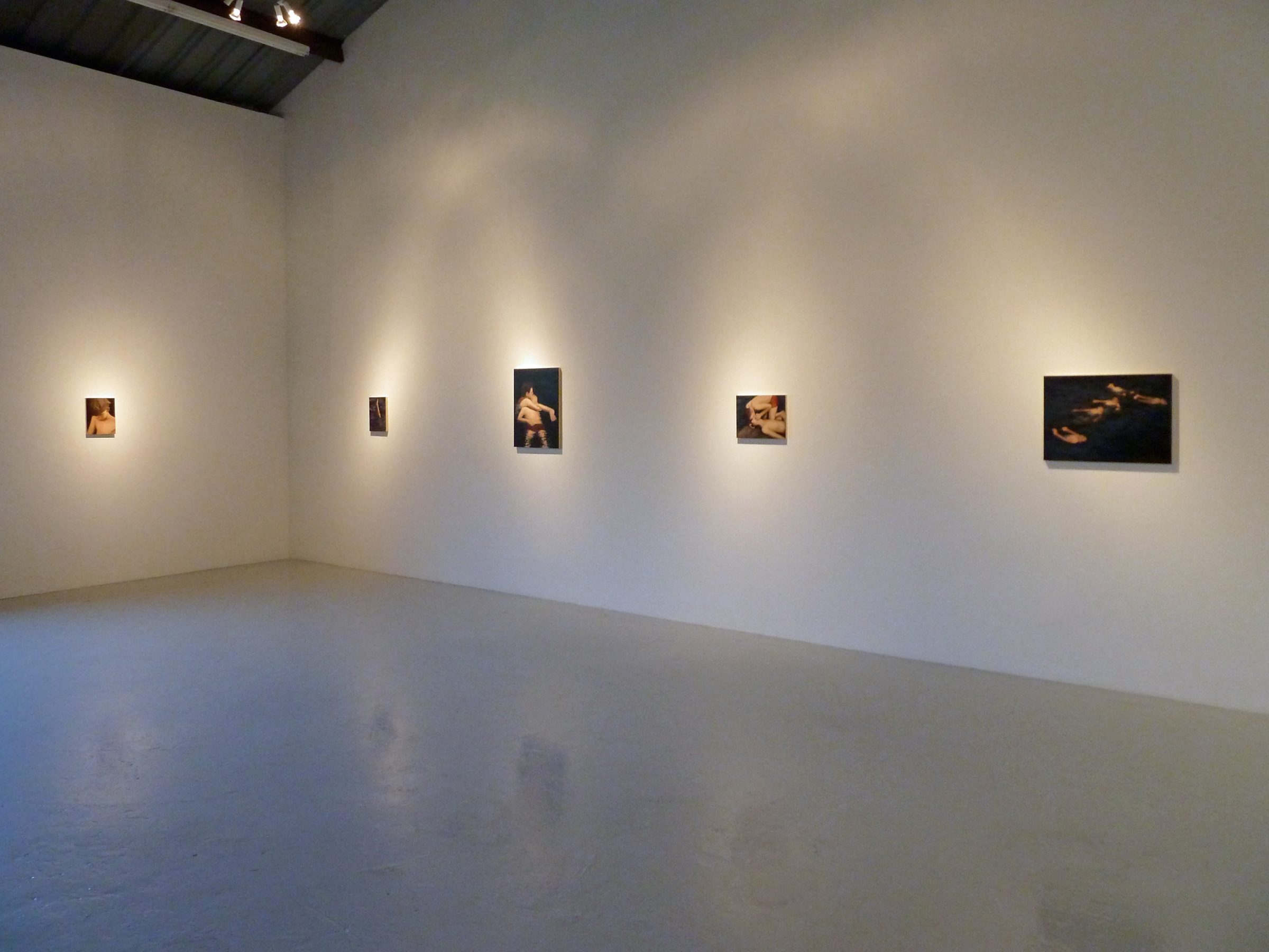 Installation View of Abel Baker Gutierrez: Swimming