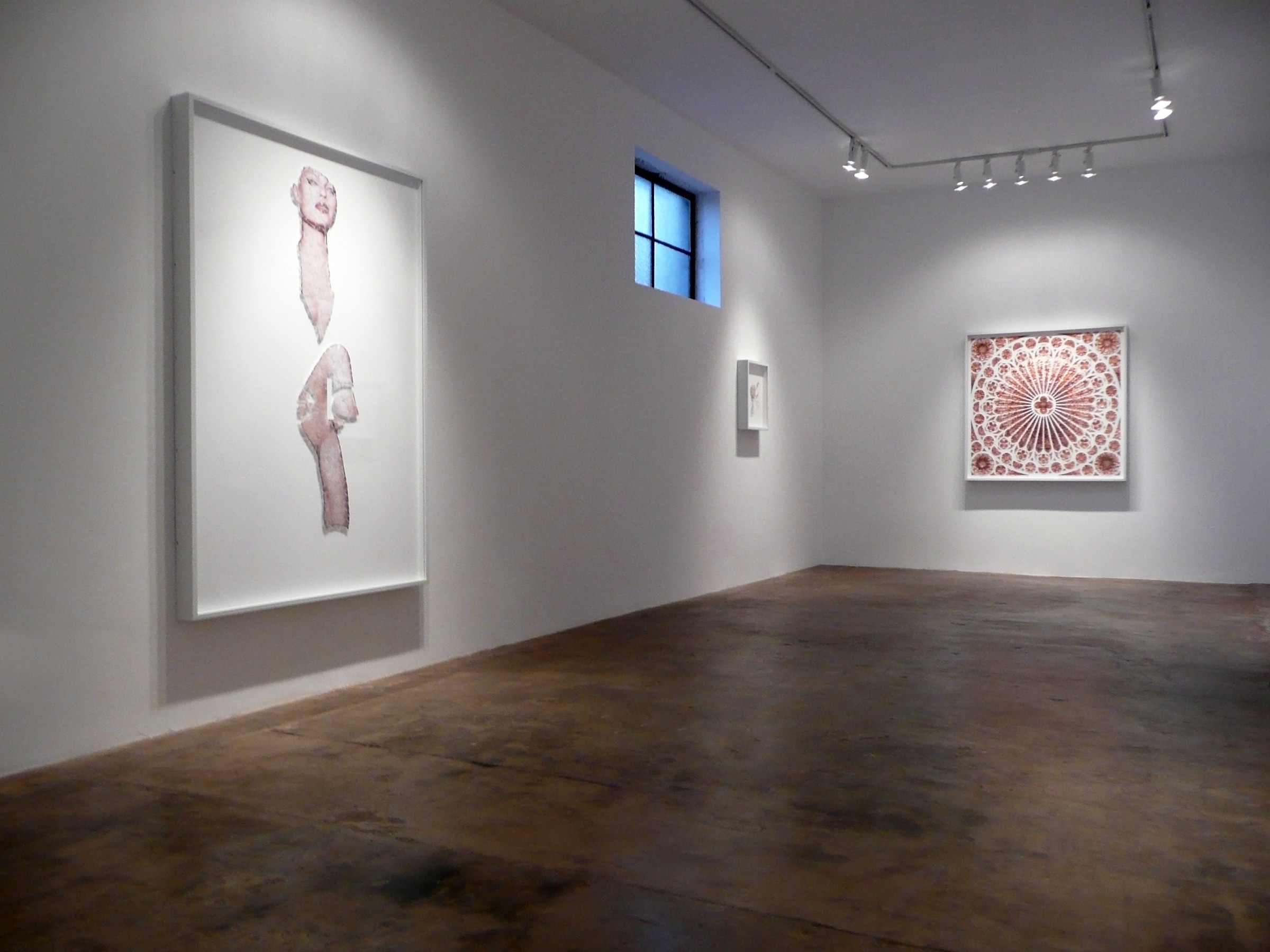 Installation View of David Adey: I've got a river of life flowing out of me