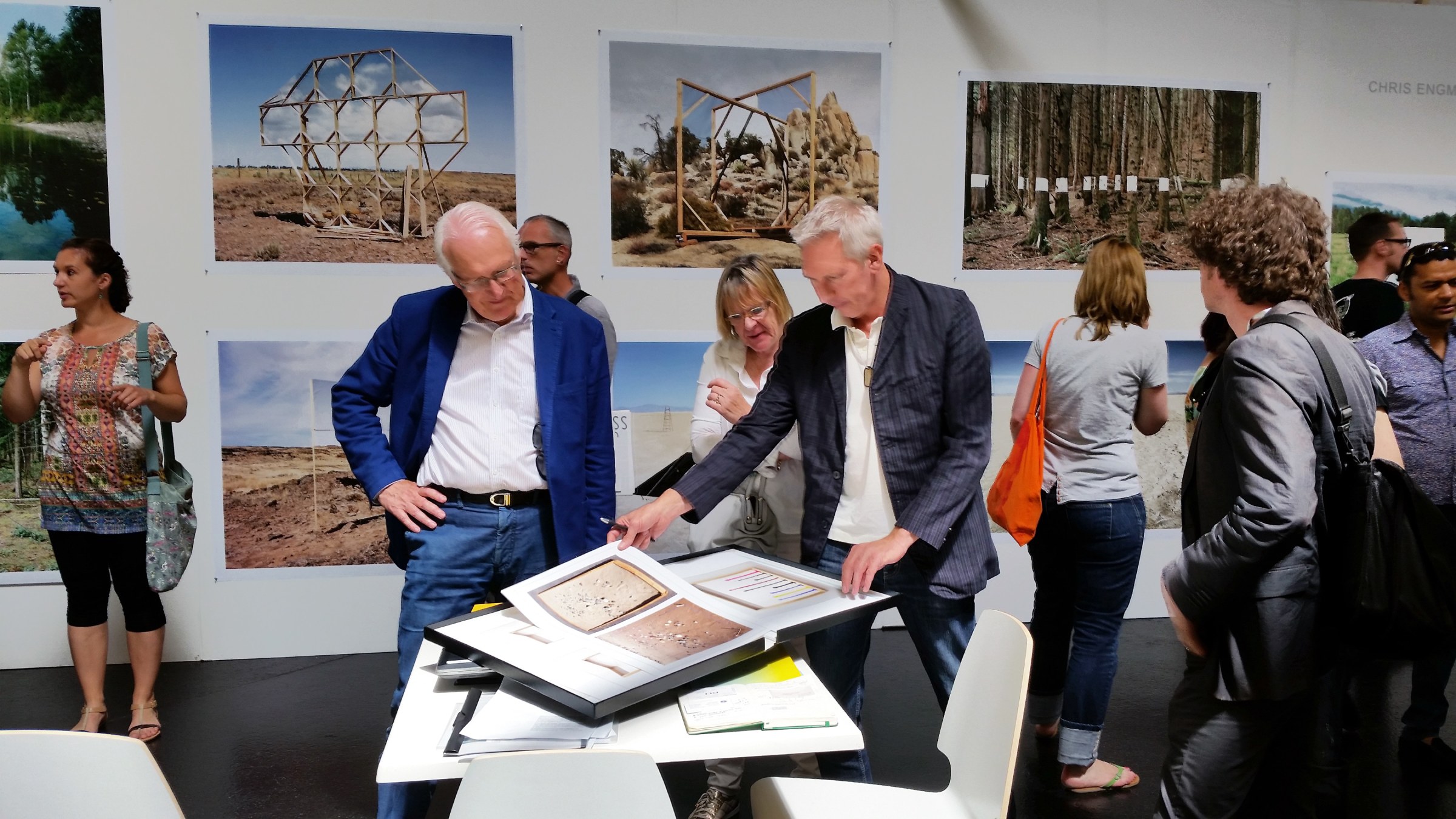 Installation View of Luis De Jesus Los Angeles at VOLTA 10 in Basel, Switzerland