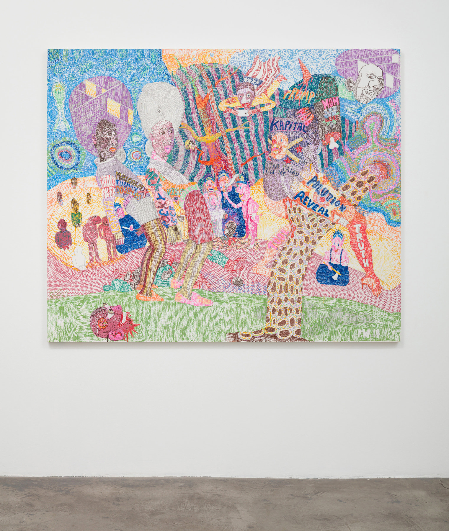 Installation View, Peter Williams: River of Styx