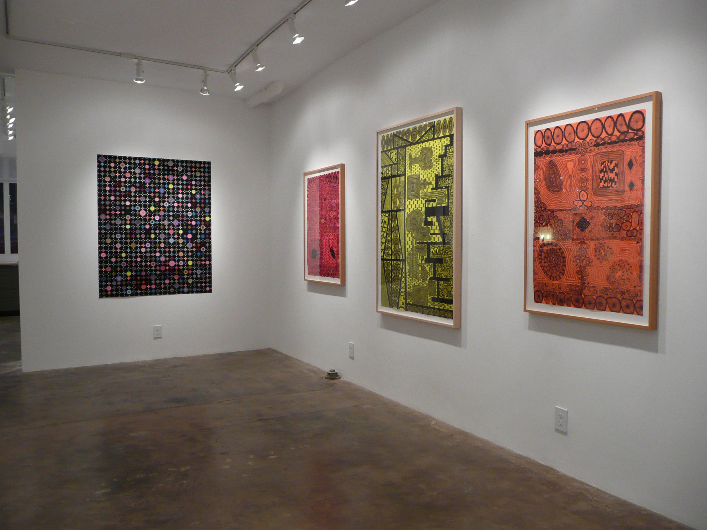 Installation View of Group Show: United States of Color vs. Grand Theft Auto