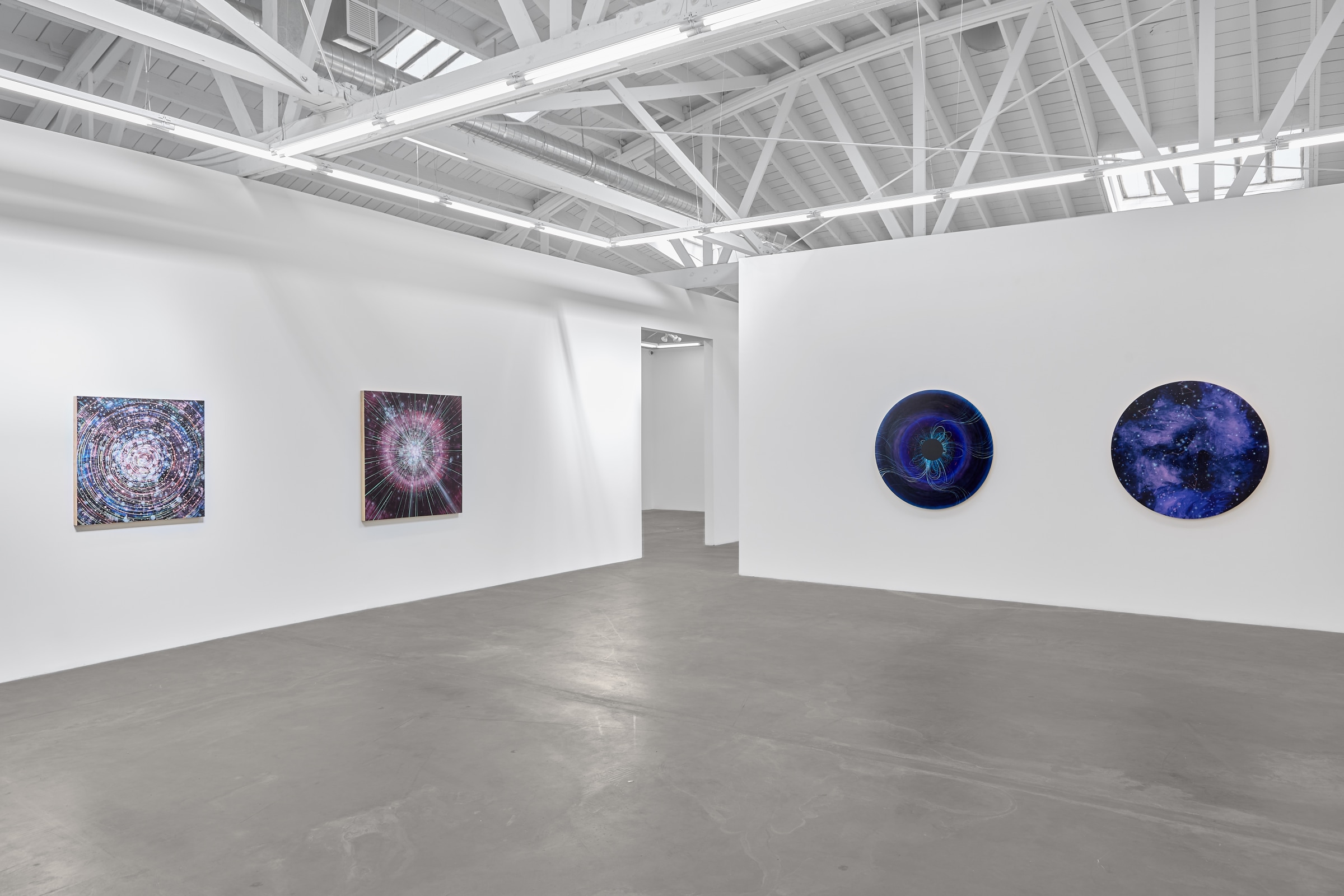 Installation view of&nbsp;LIA HALLORAN: Night Watch, on view November 9 &ndash; December 21, 2024
