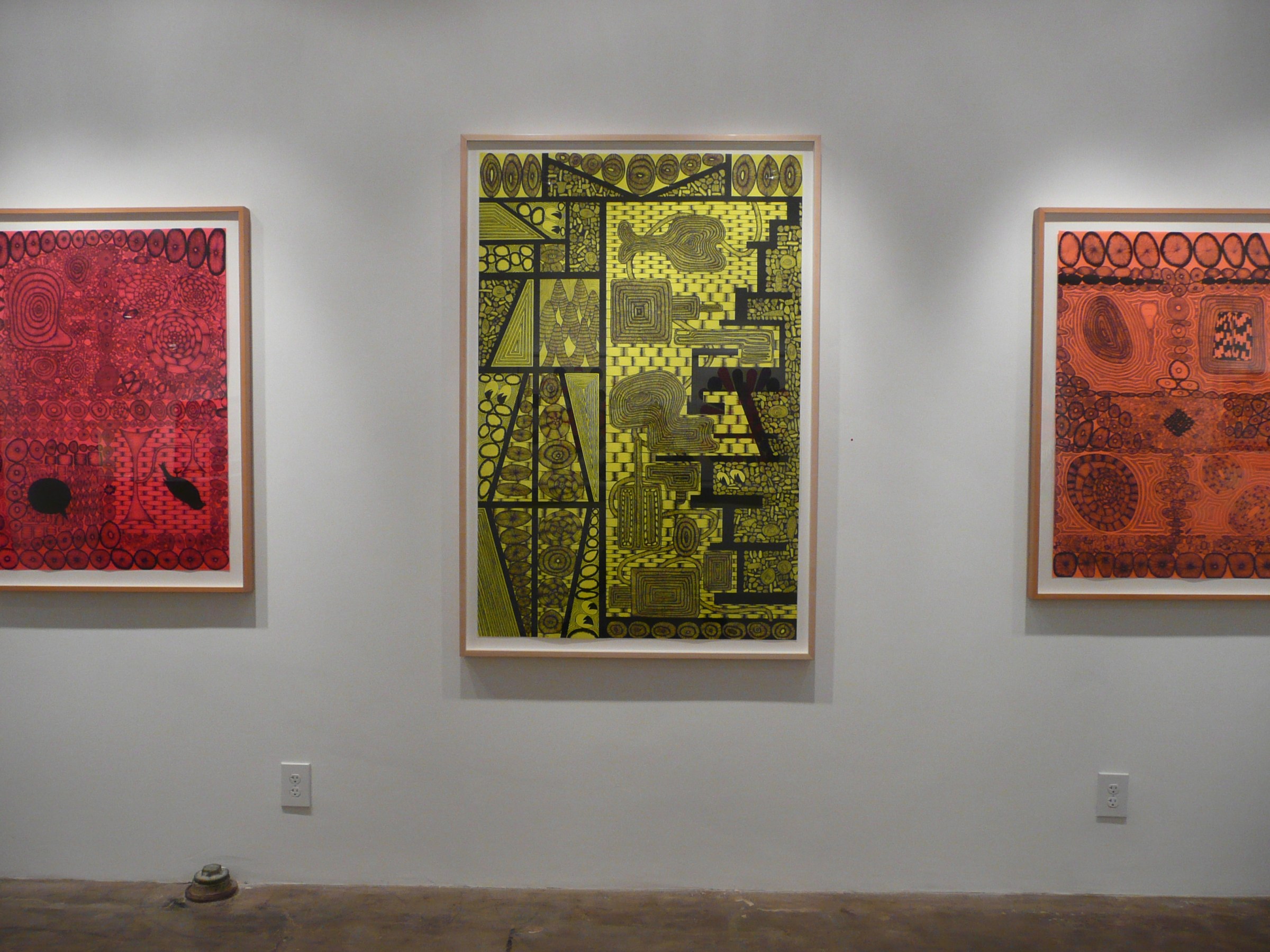 Installation View of Group Show: United States of Color vs. Grand Theft Auto
