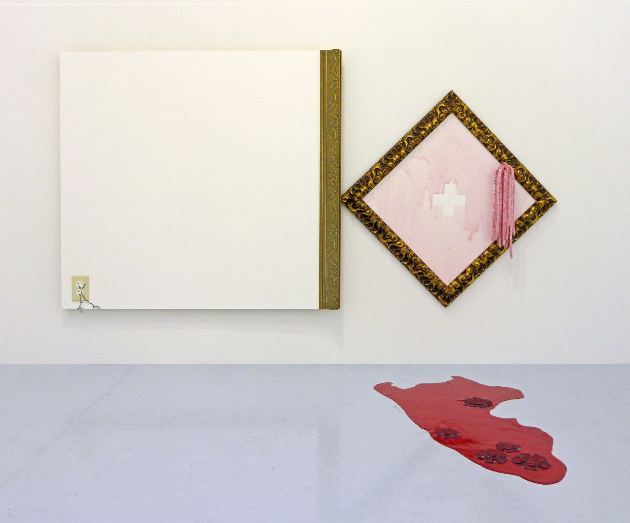 Installation View of we're not here to waste time