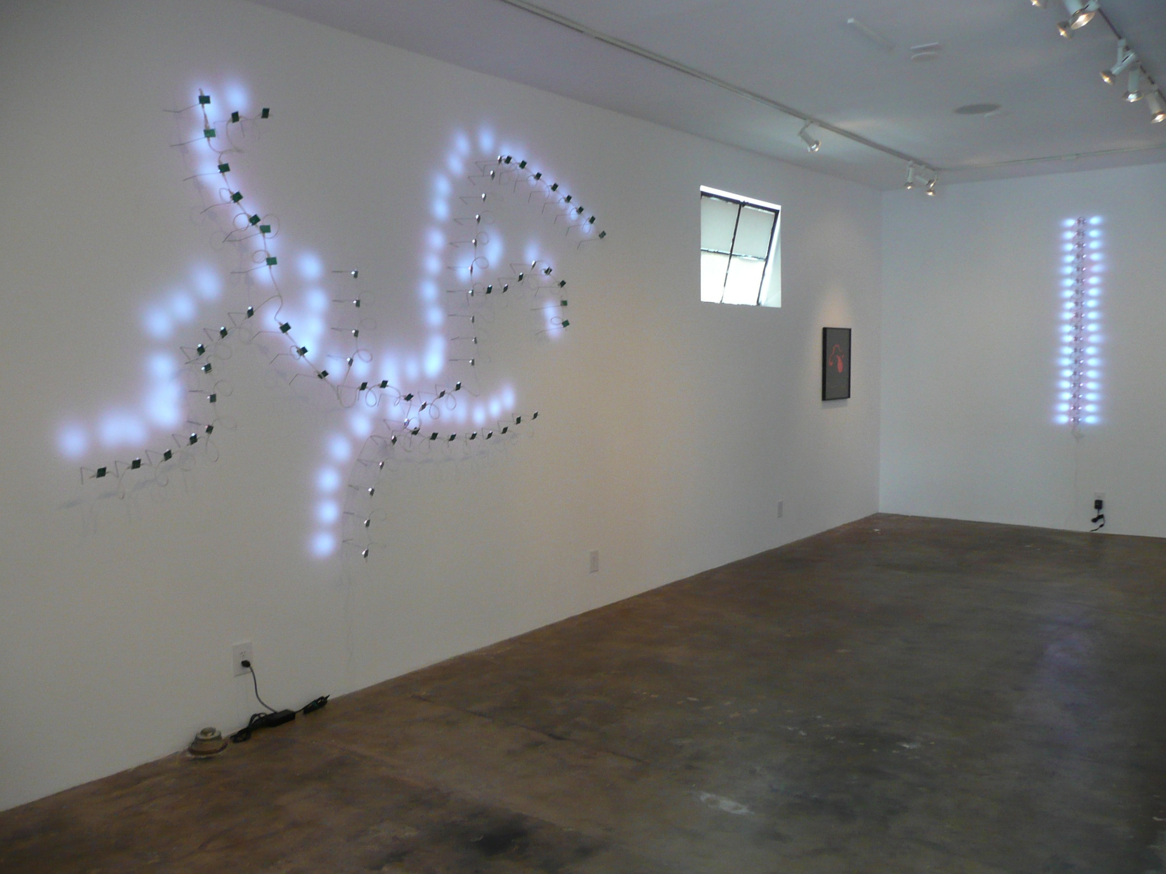 Installation View of Claude Zervas: Motronic