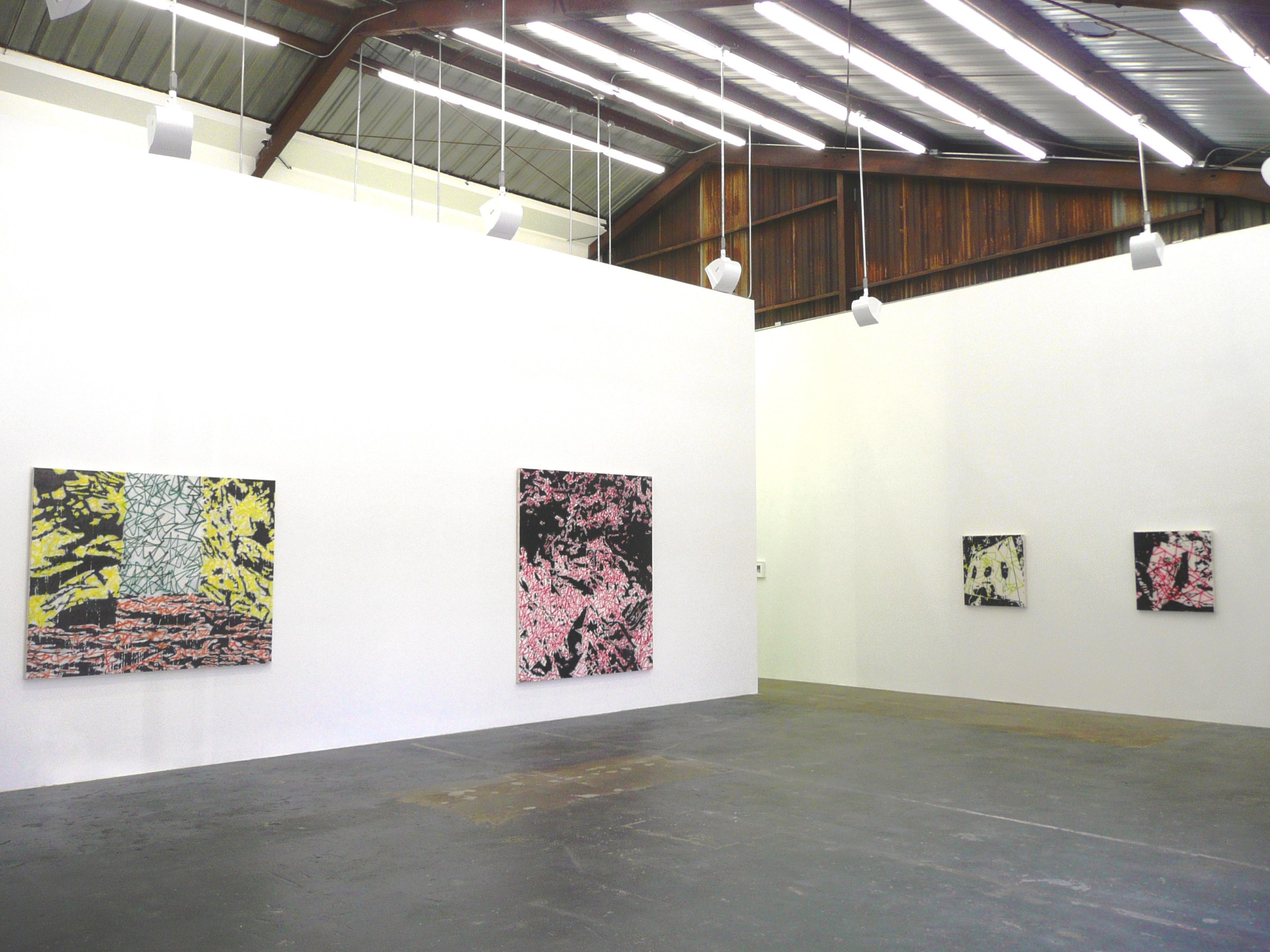 Installation View of Daniel Tierney: The best made plans are laid in ruin