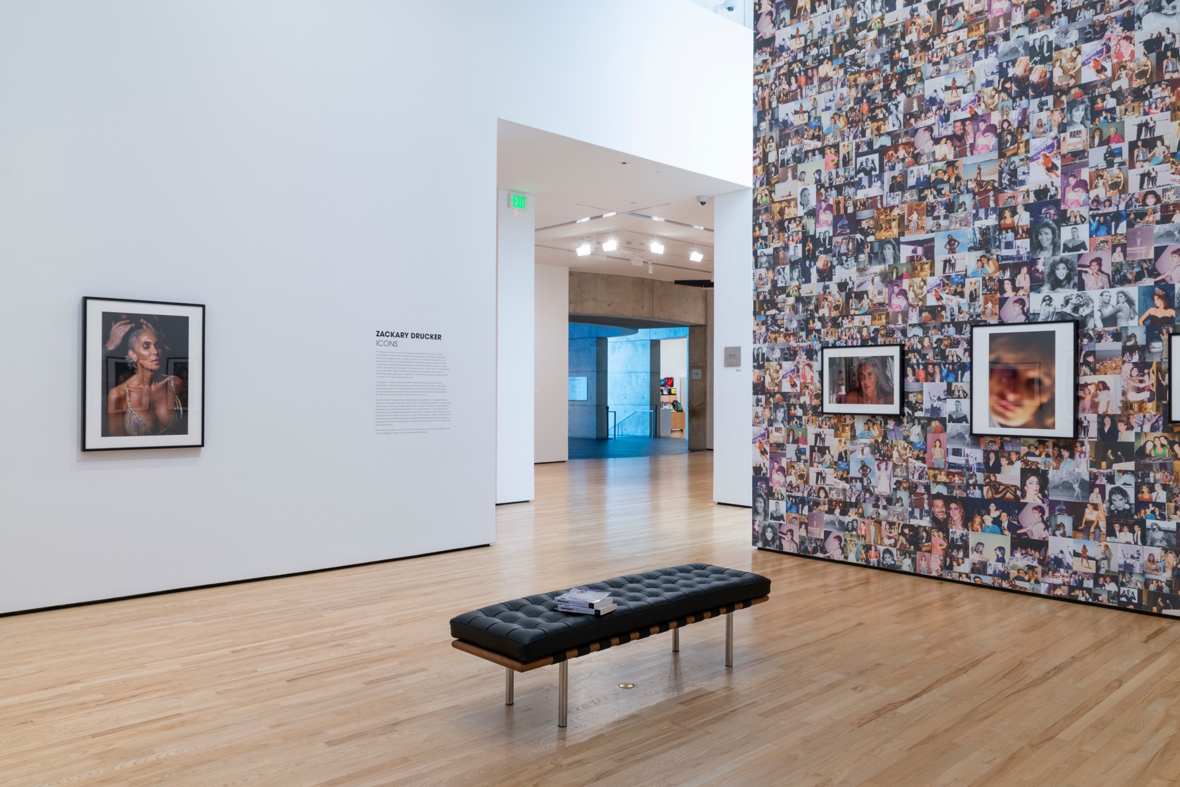 Exhibition View of Zackary Drucker:&nbsp;Icons&nbsp;at the Baltimore Museum of Art.