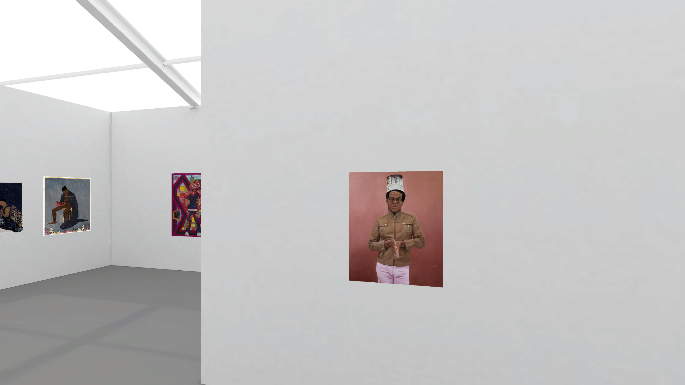 Installation View of Untitled Online Booth