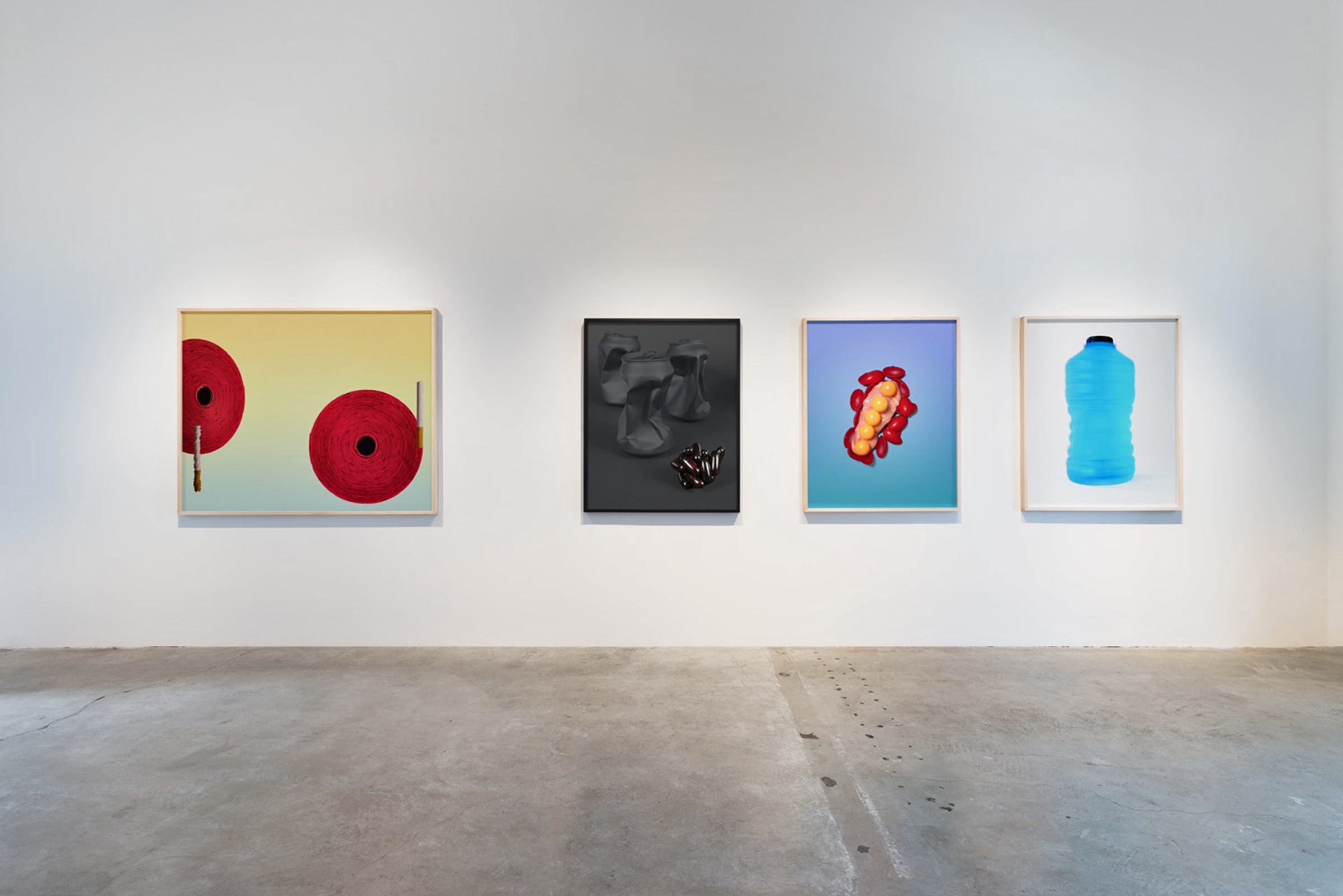 Installation View of Masood Kamandy: M.O.O.P.