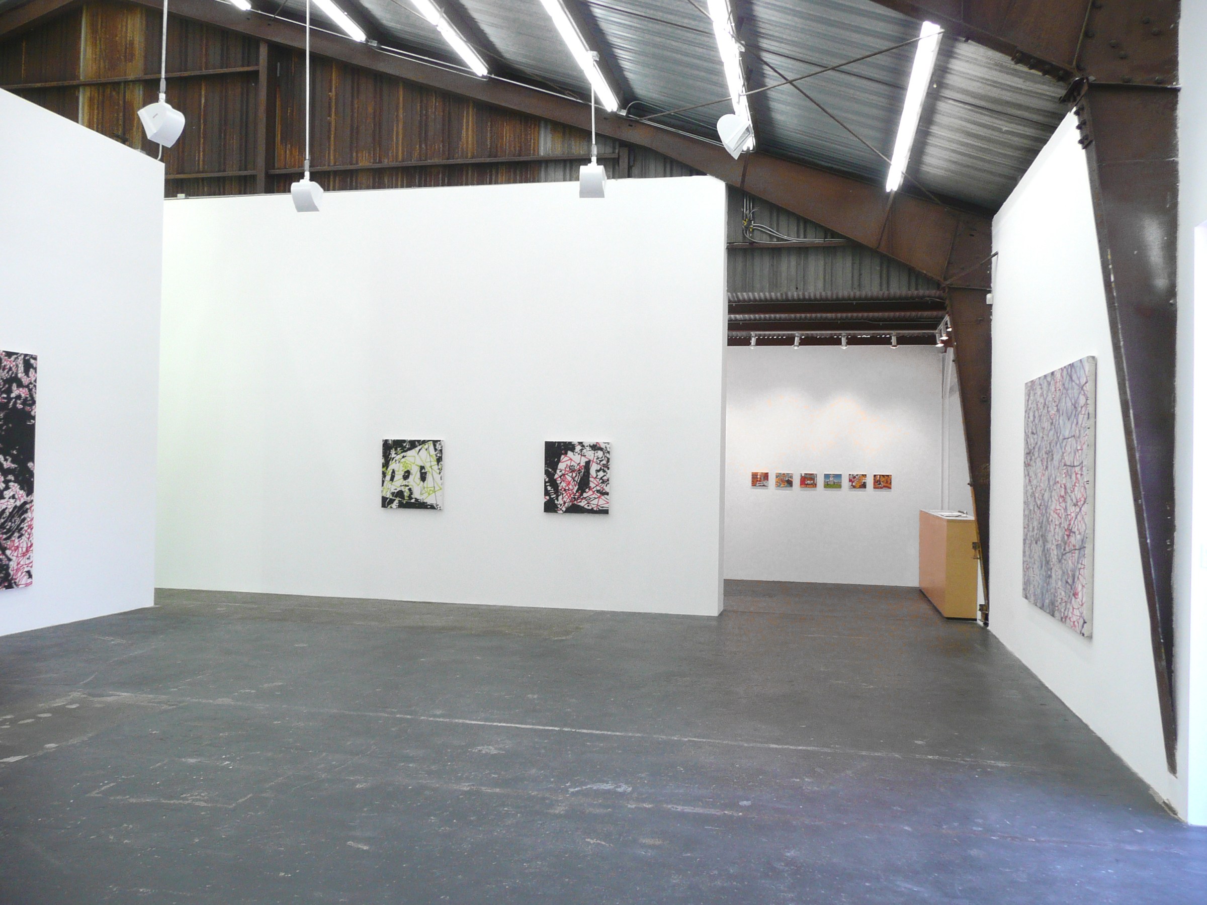 Installation View of Daniel Tierney: The best made plans are laid in ruin