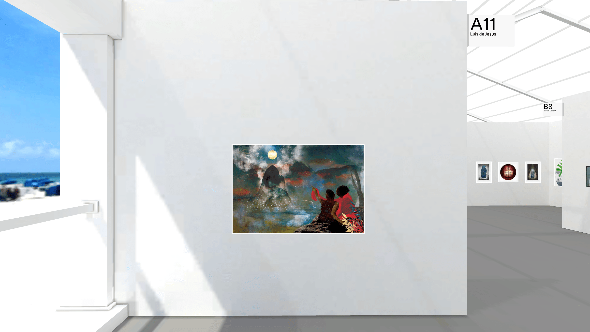 Installation View of Untitled Online Booth