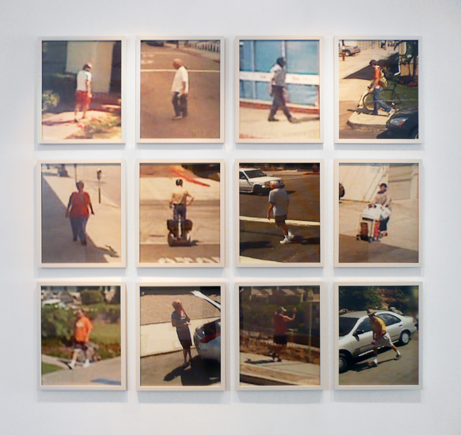 Installation View of SOCIAL CLIMBING Part I: On the Move