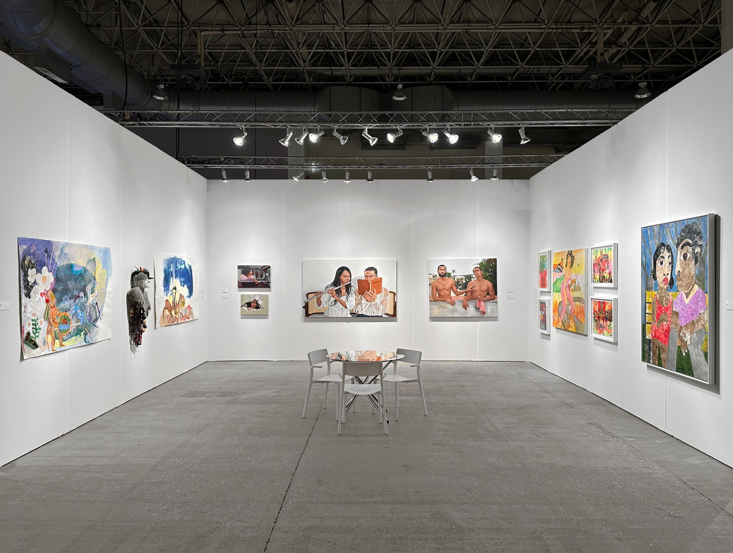 Installation view of EXPO Chicago, Booth 335, on view from&nbsp;April 11 - 14, 2024