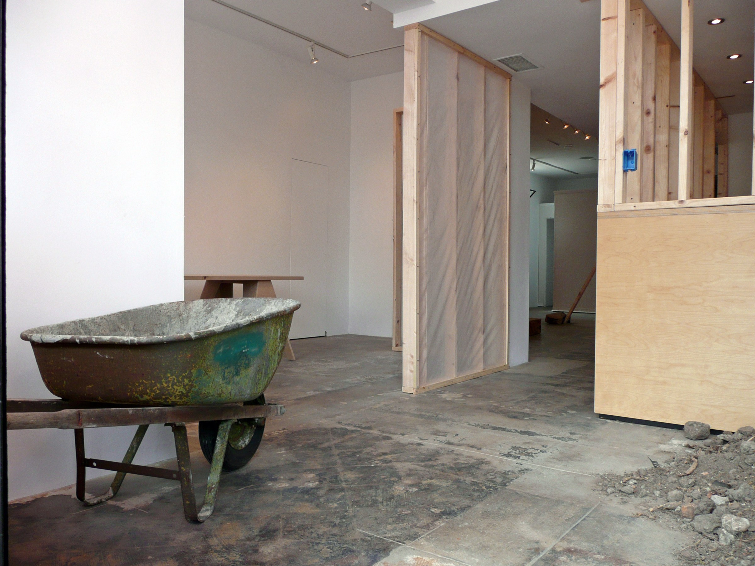 Installation VIew of Lael Corbin: Remodel