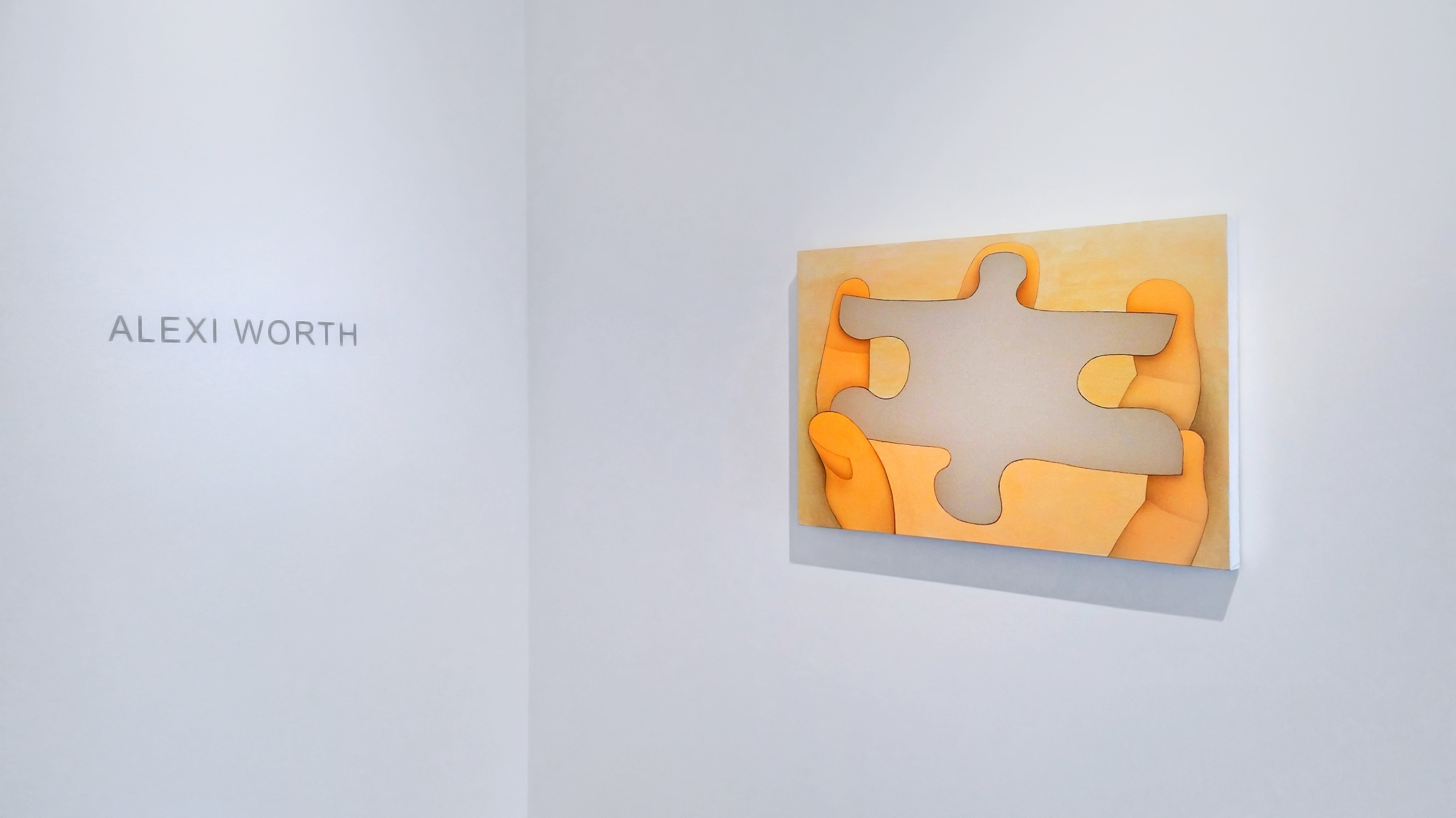 Installation View of Alexi Worth: New Paintings