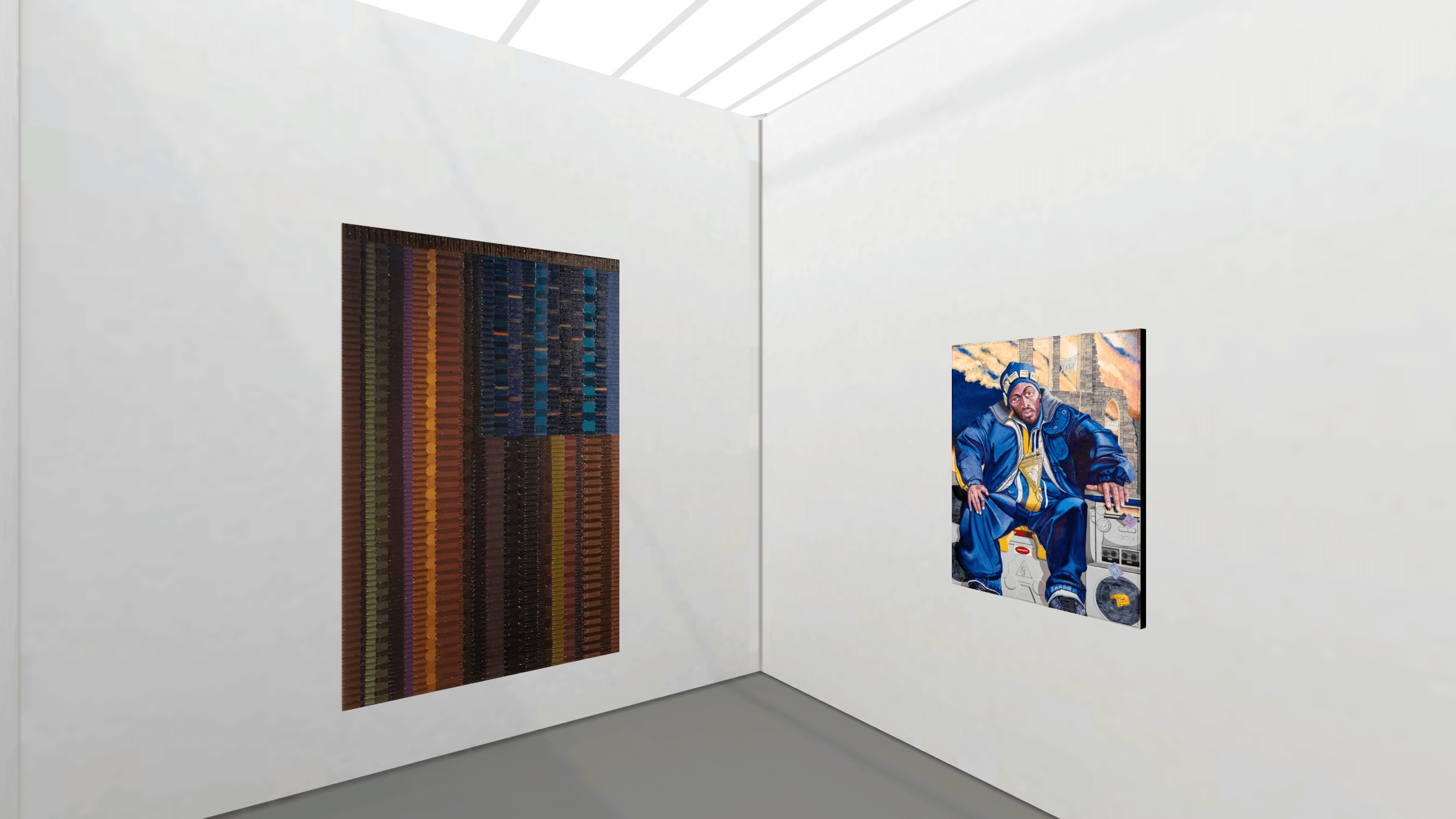 Installation View of Untitled Online Booth