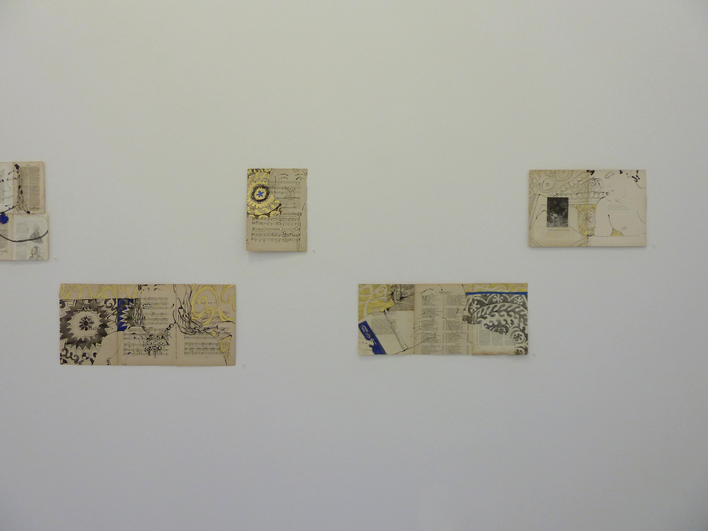 Exhibition View of Robert Kushner: Thirty Literary Nudes