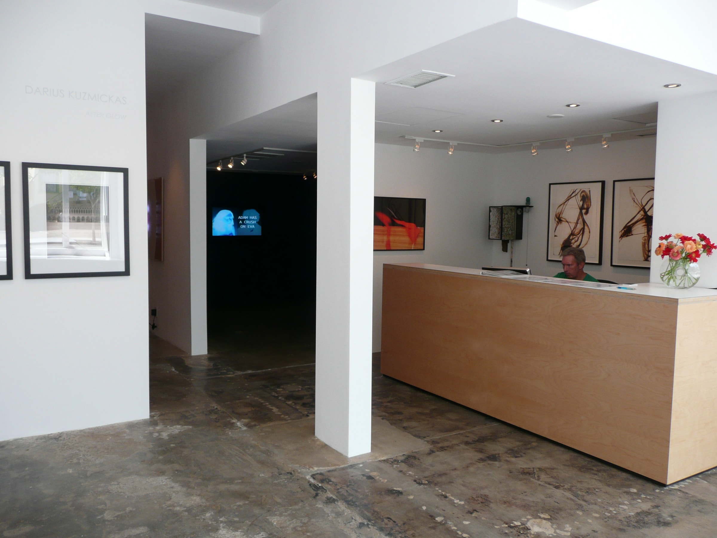 Installation View of Darius Kuzmickas: After Glow