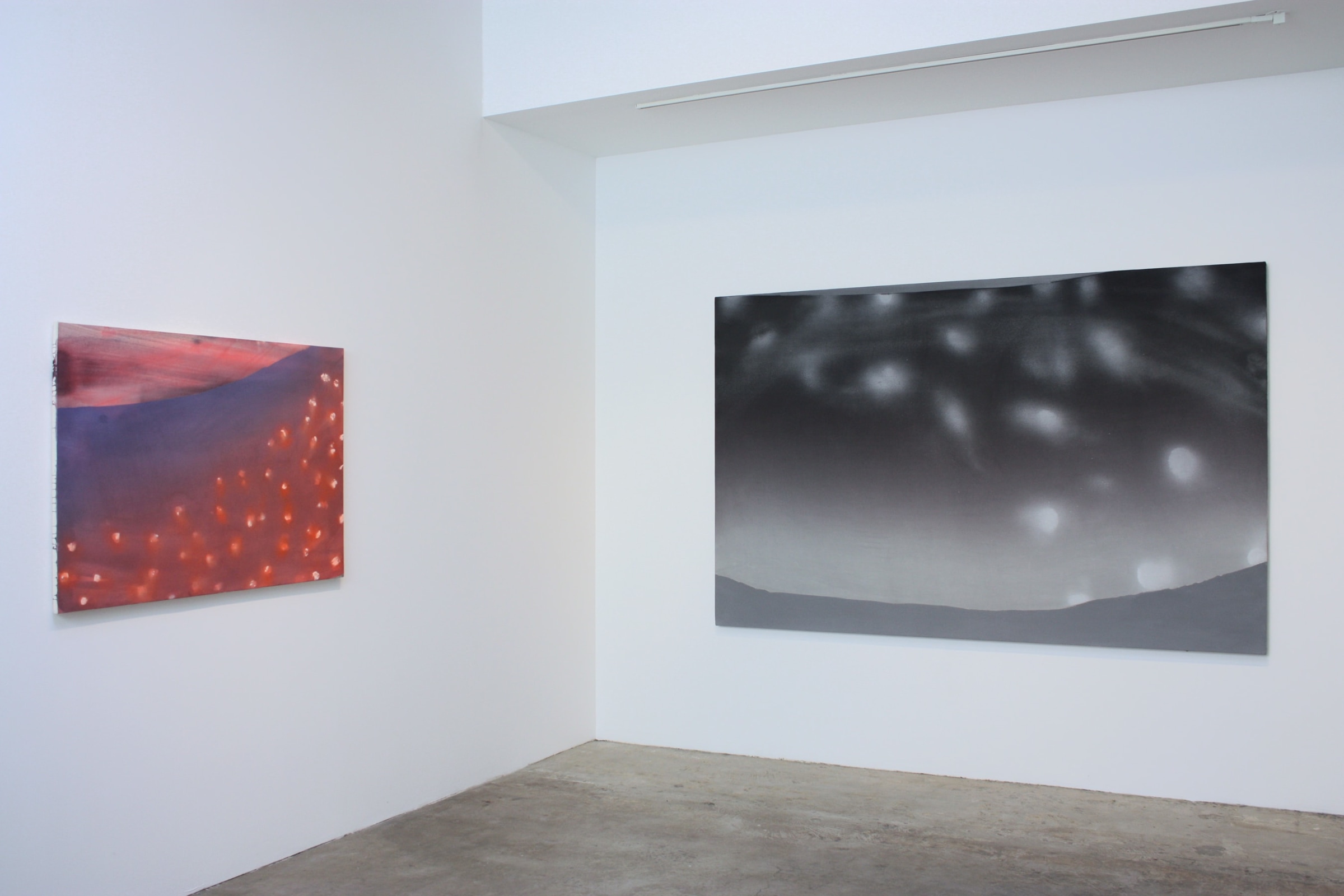 Installation View of Mara De Luca: saltus fidei | Leap of Faith