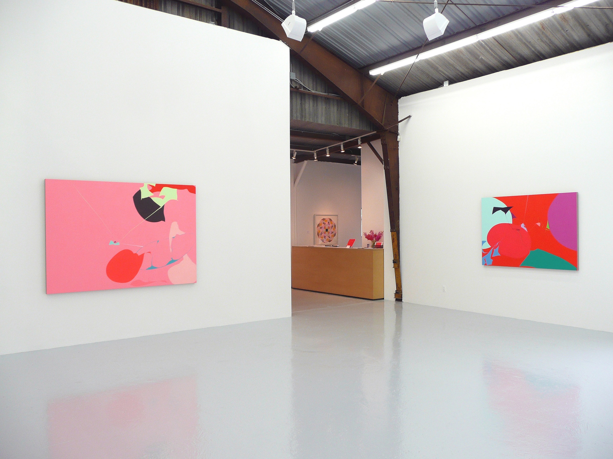 Installation View of Heather Gwen Martin: Recreational Systems