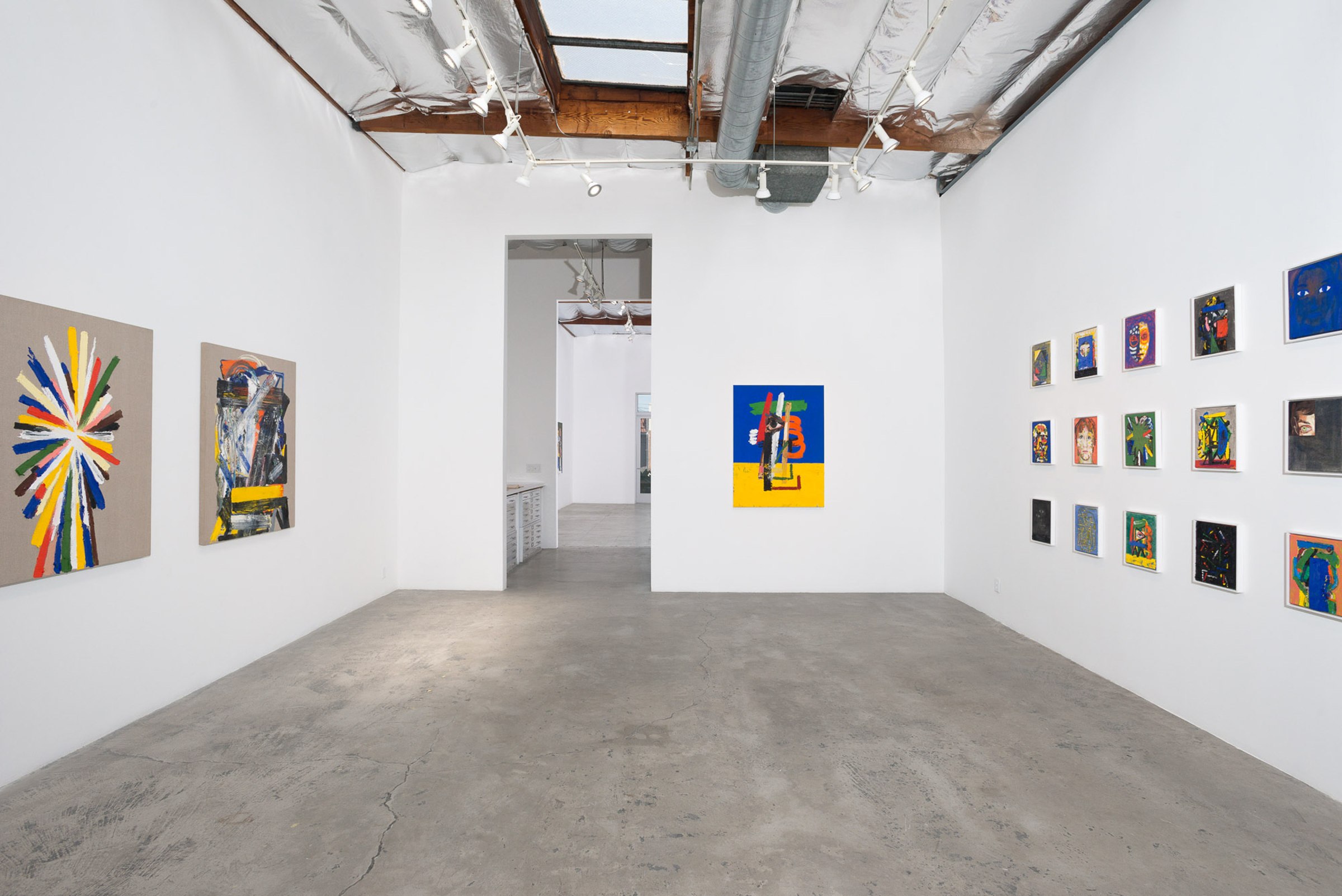Installation View of Erik Olson: L.A. Paintings