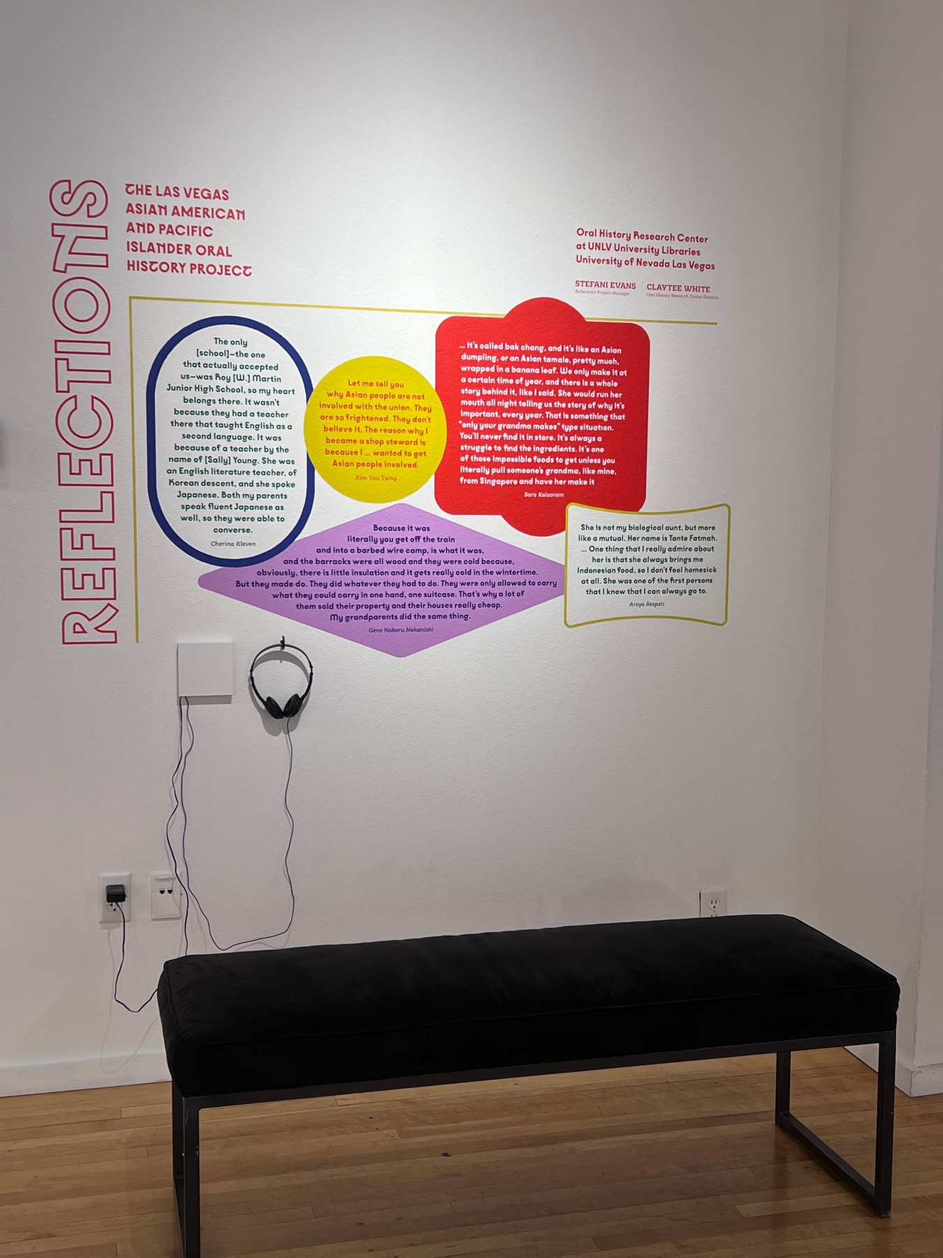 Installation view of Living Here,&nbsp;Marjorie Barrick Museum of Art, Las Vegas, NV