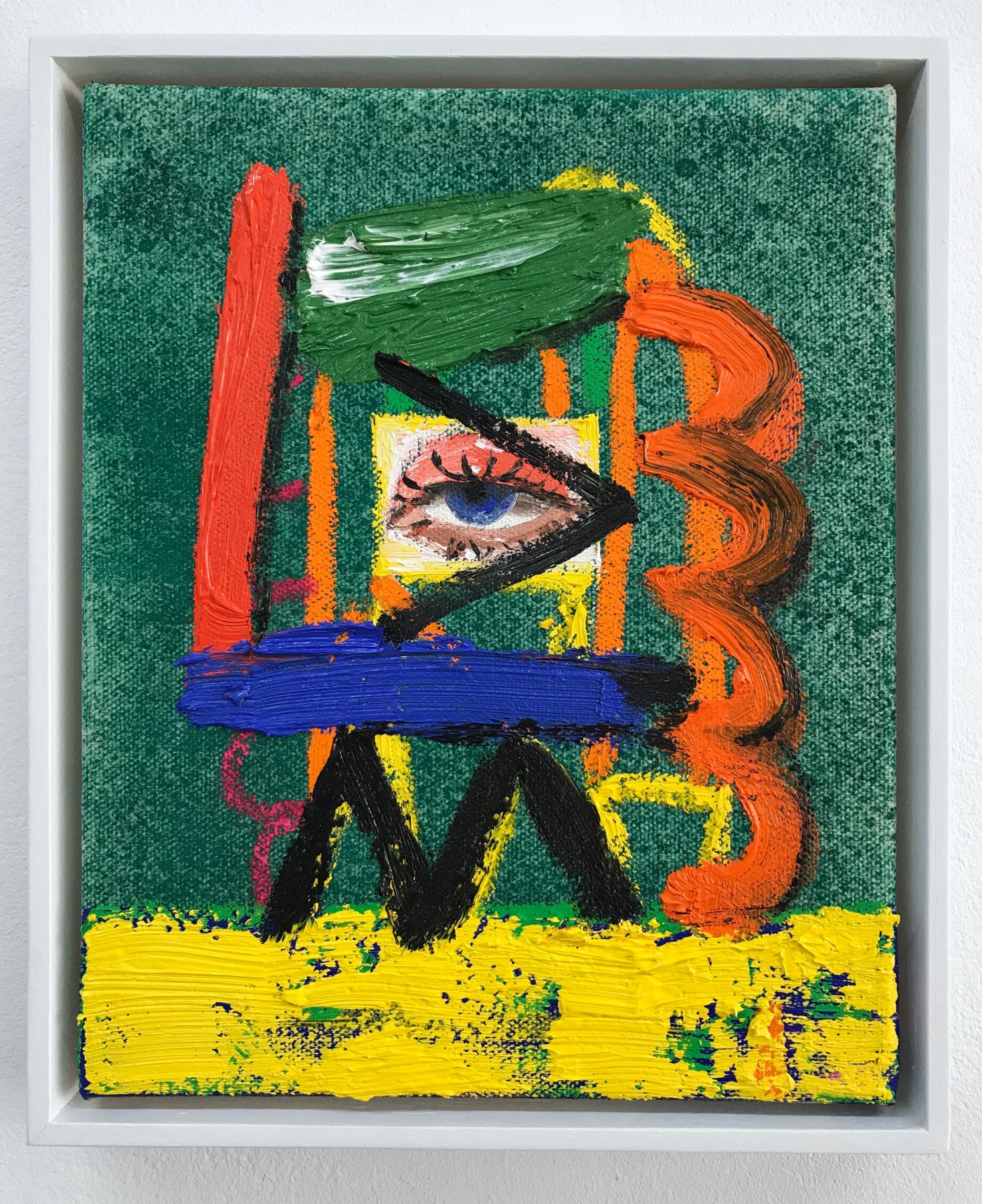 Erik Olson  Auto Manufacturer, 2017 Oil on canvas 12 x 9.5 in.