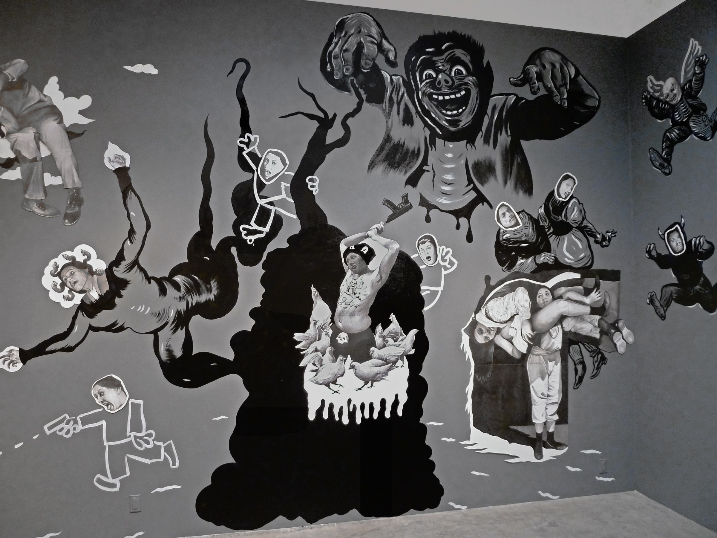 Installation View of Hugo Crosthwaite: Tijuanerias