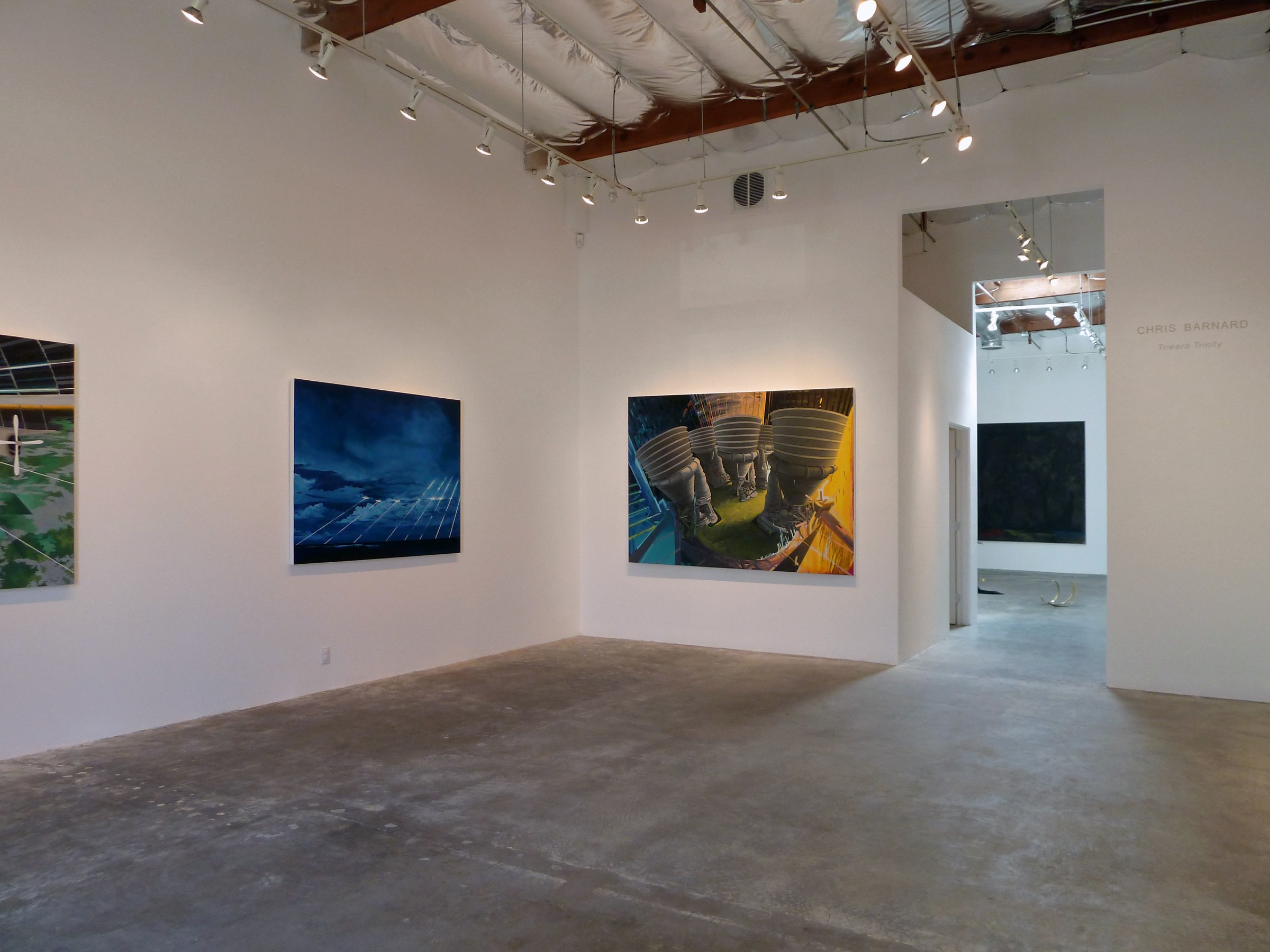 Installation view of Chris Barnard:&nbsp;Toward Trinity&nbsp;
