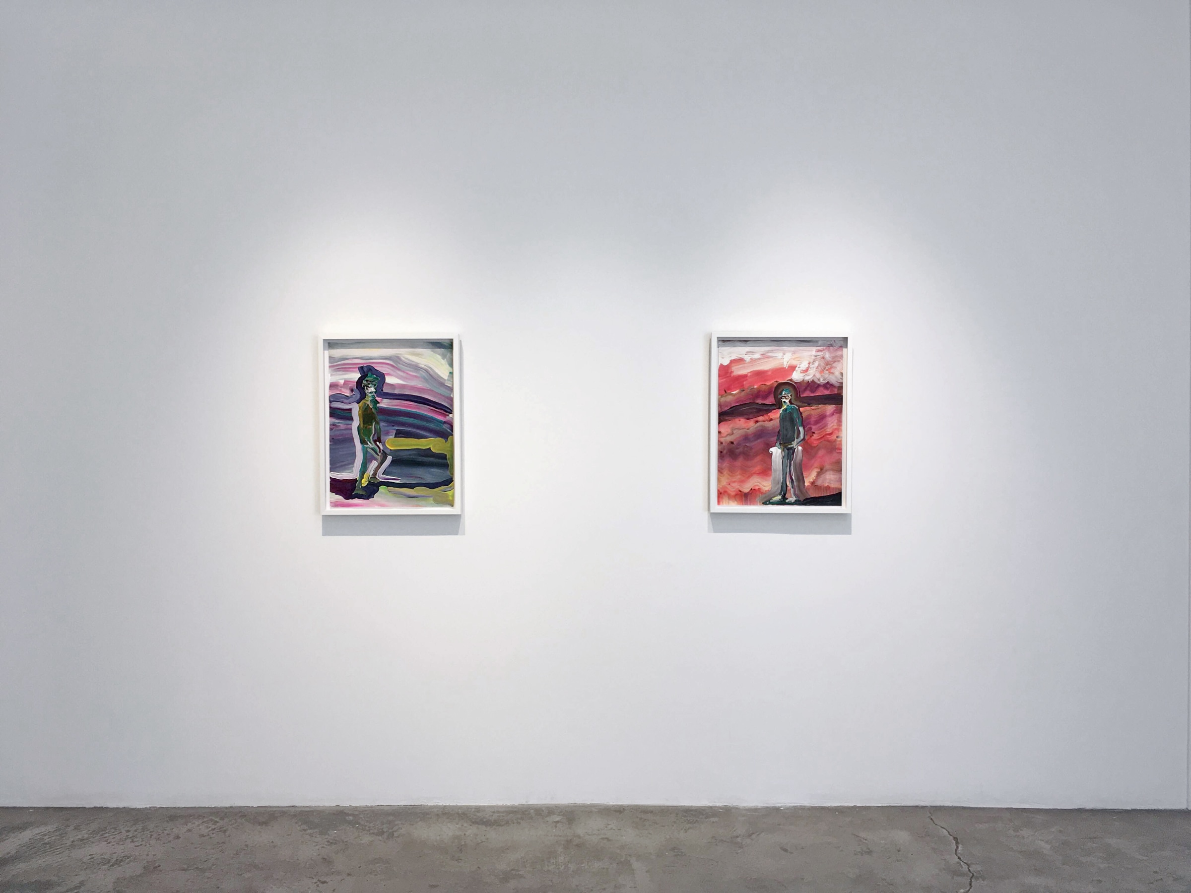 Installation view of Edie Beaucage: Sequencer-Spectrum-Reverb