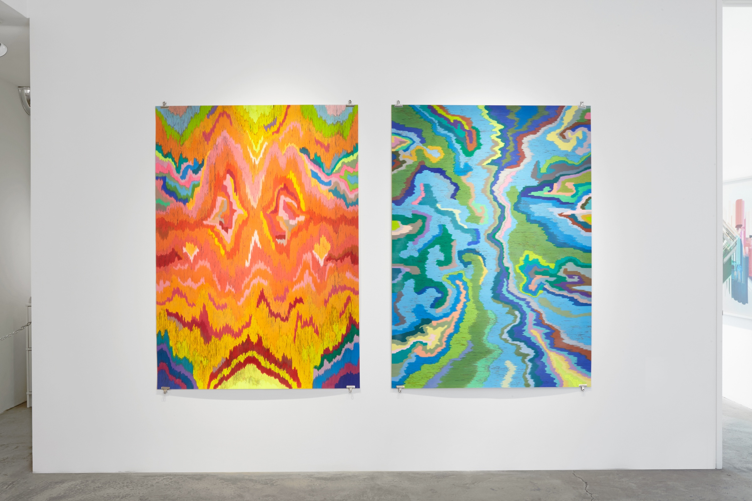 Installation View of Dennis Koch: Catch-22 x TWO