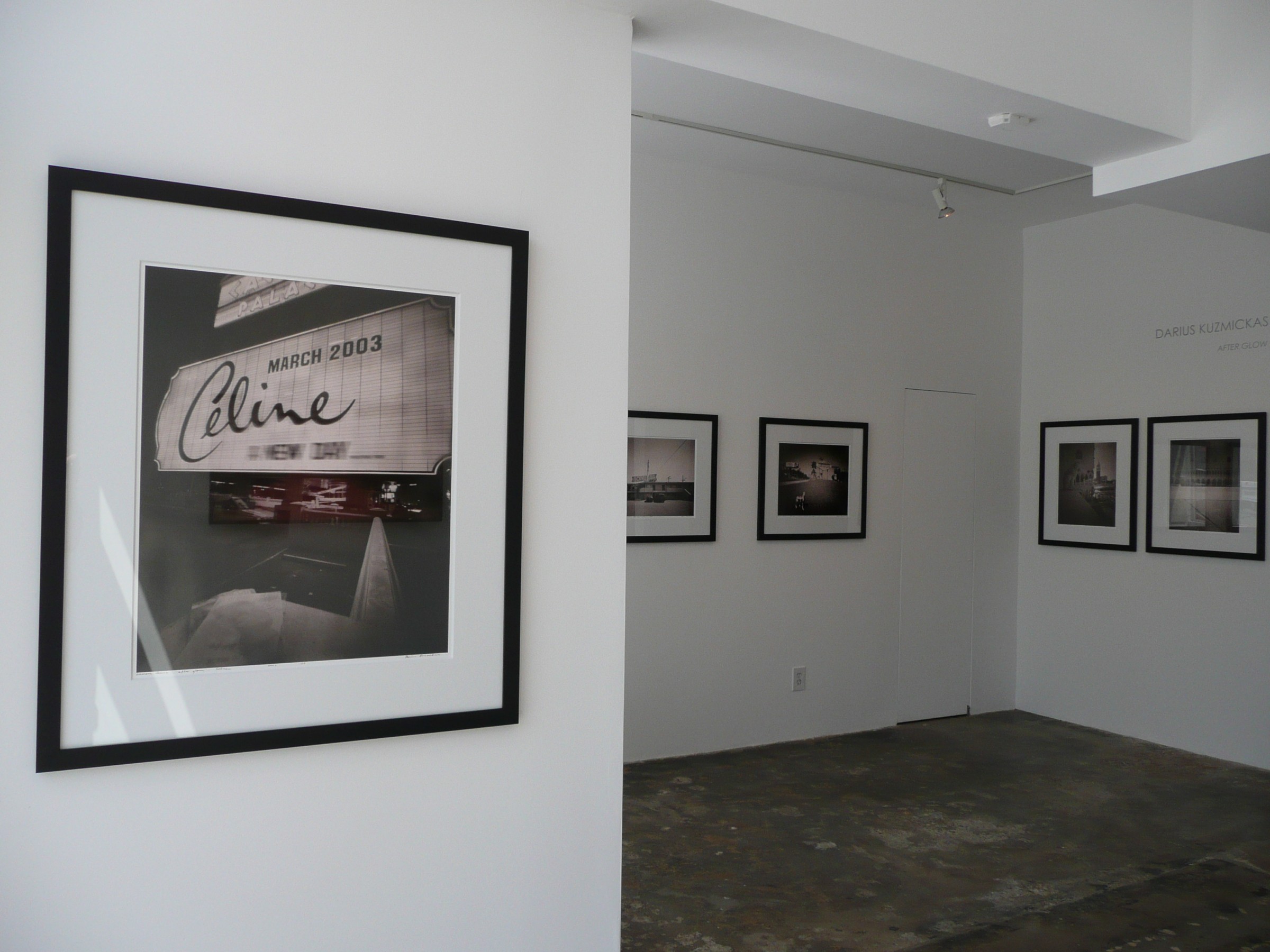 Installation View of Darius Kuzmickas: After Glow