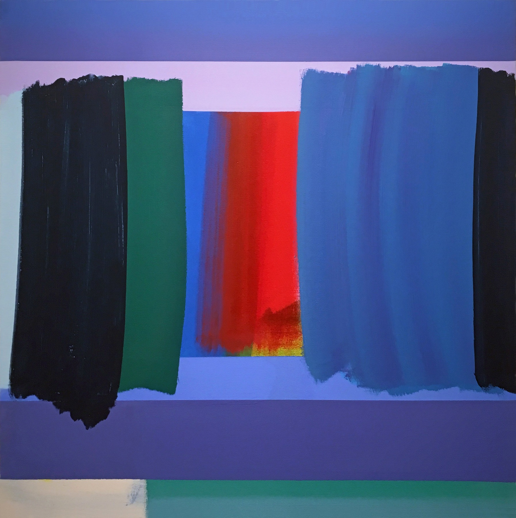 Michael Kindred Knight Bluster, 2016 Acrylic on canvas ​41 x 41 in.