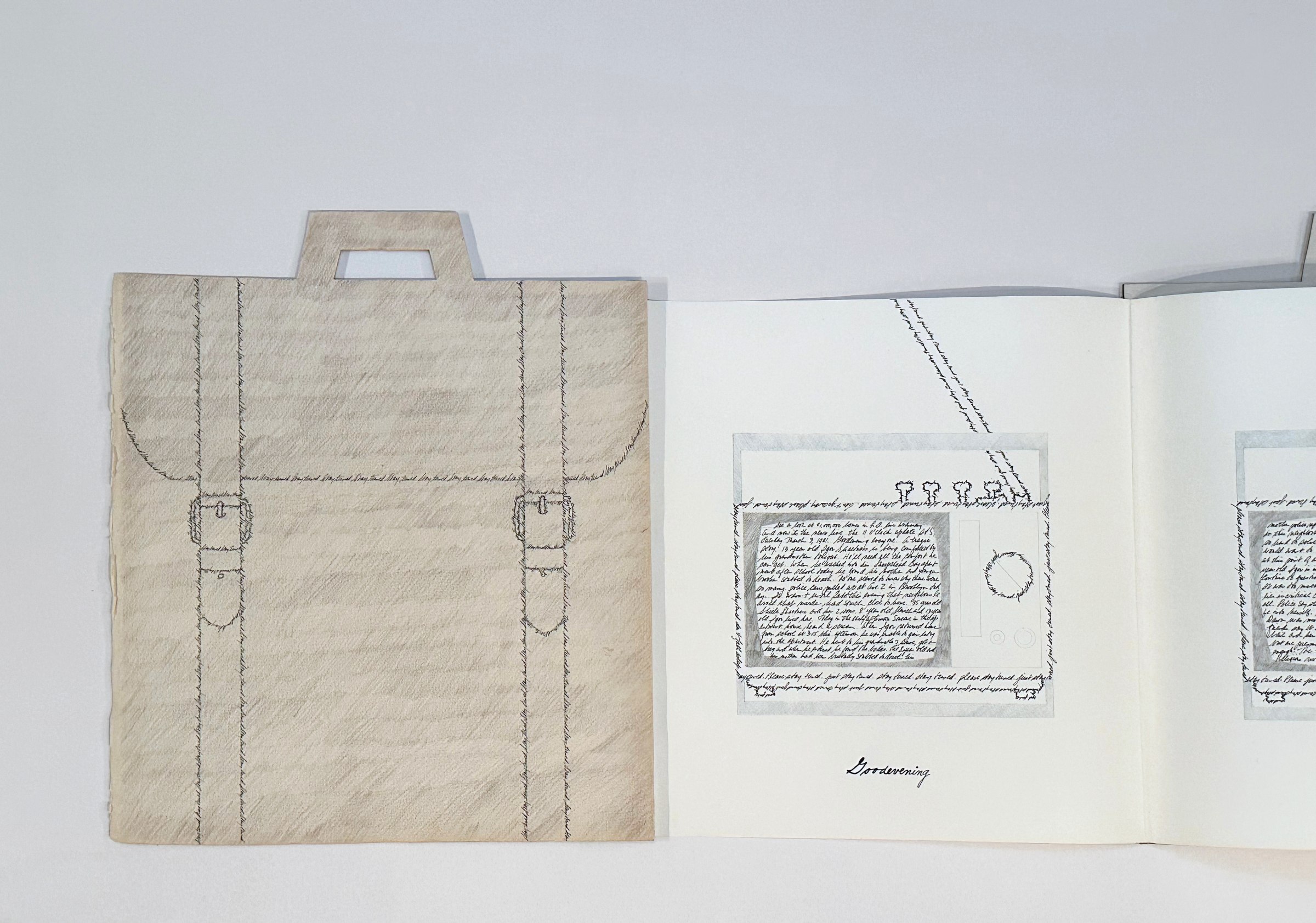 Mimi Smith Stay Tuned (artist's book), 1981