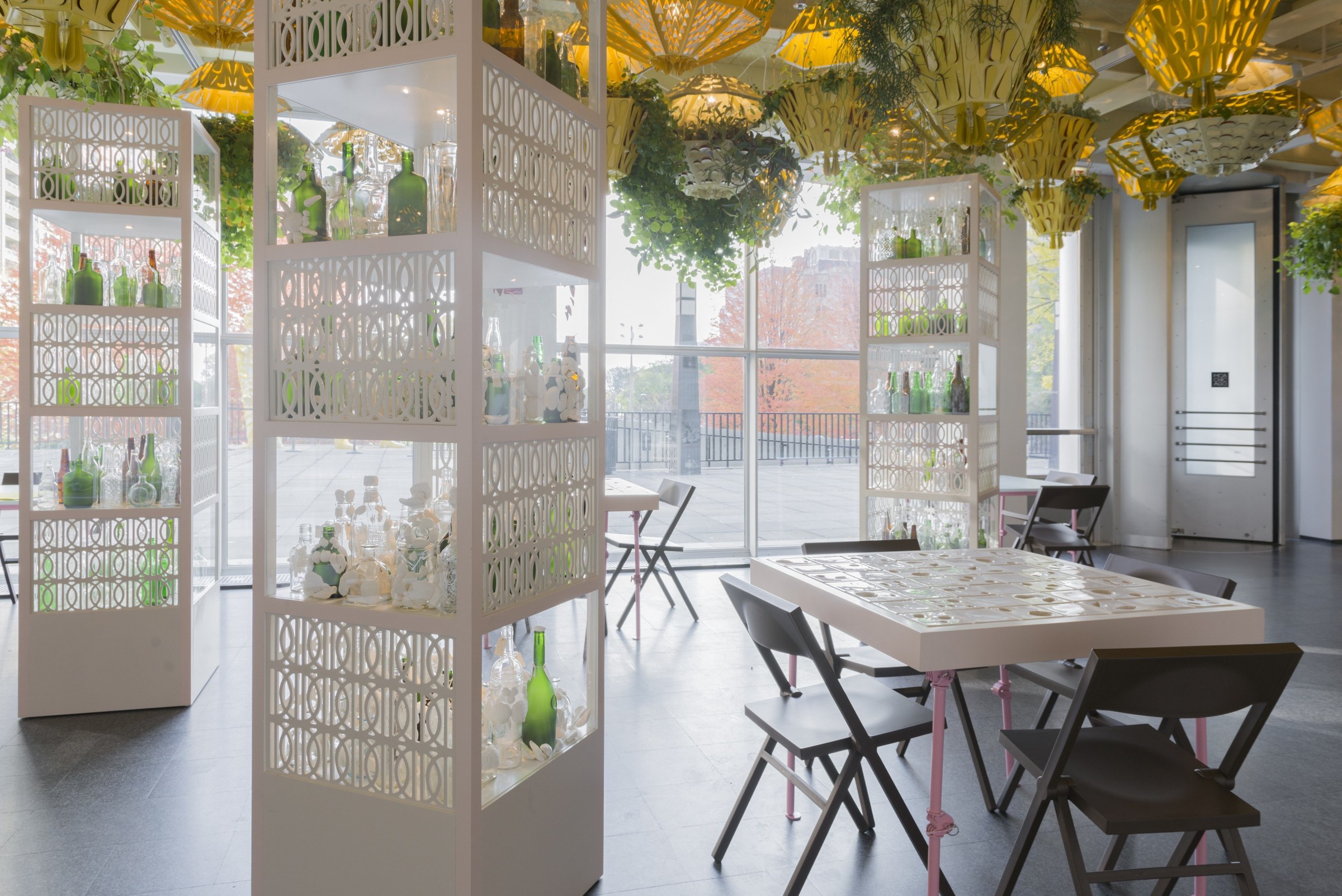 Installation view of&nbsp;24 Hours&nbsp;at The Commons, MCA Chicago&nbsp;