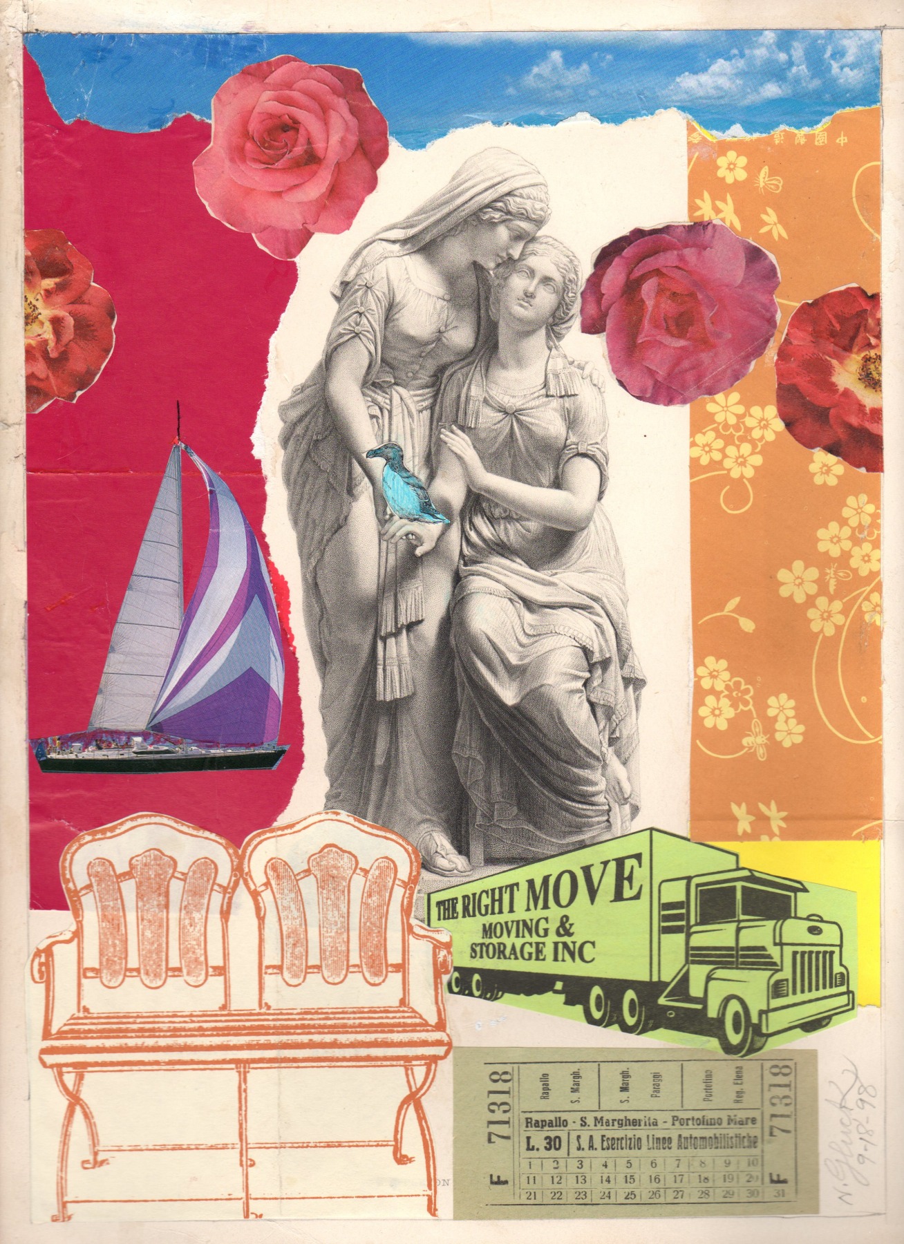 Nathan Gluck Bird in Hand, September 18, 1998