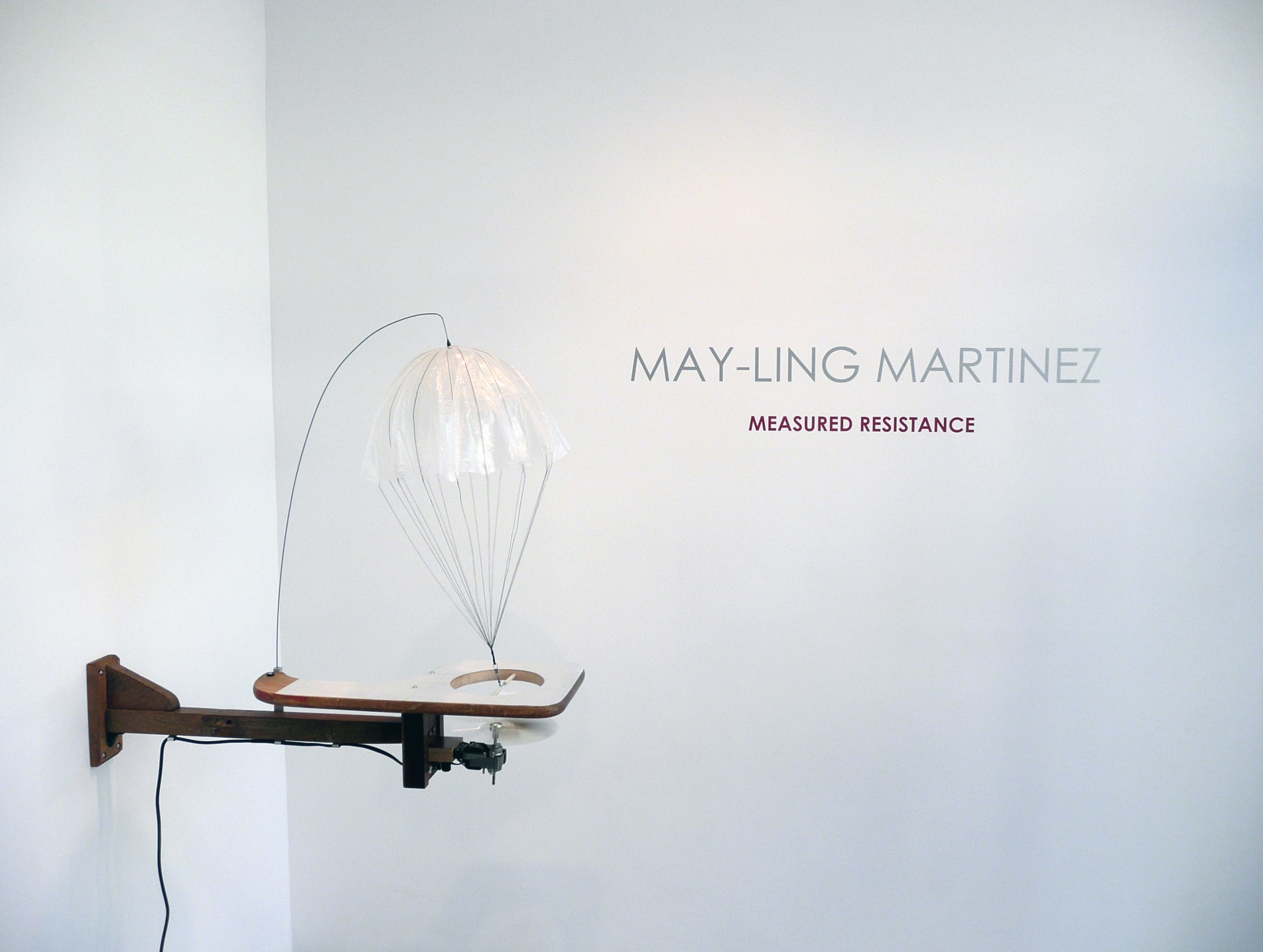 Installation View of May-Ling Martinez: Measured Resistance