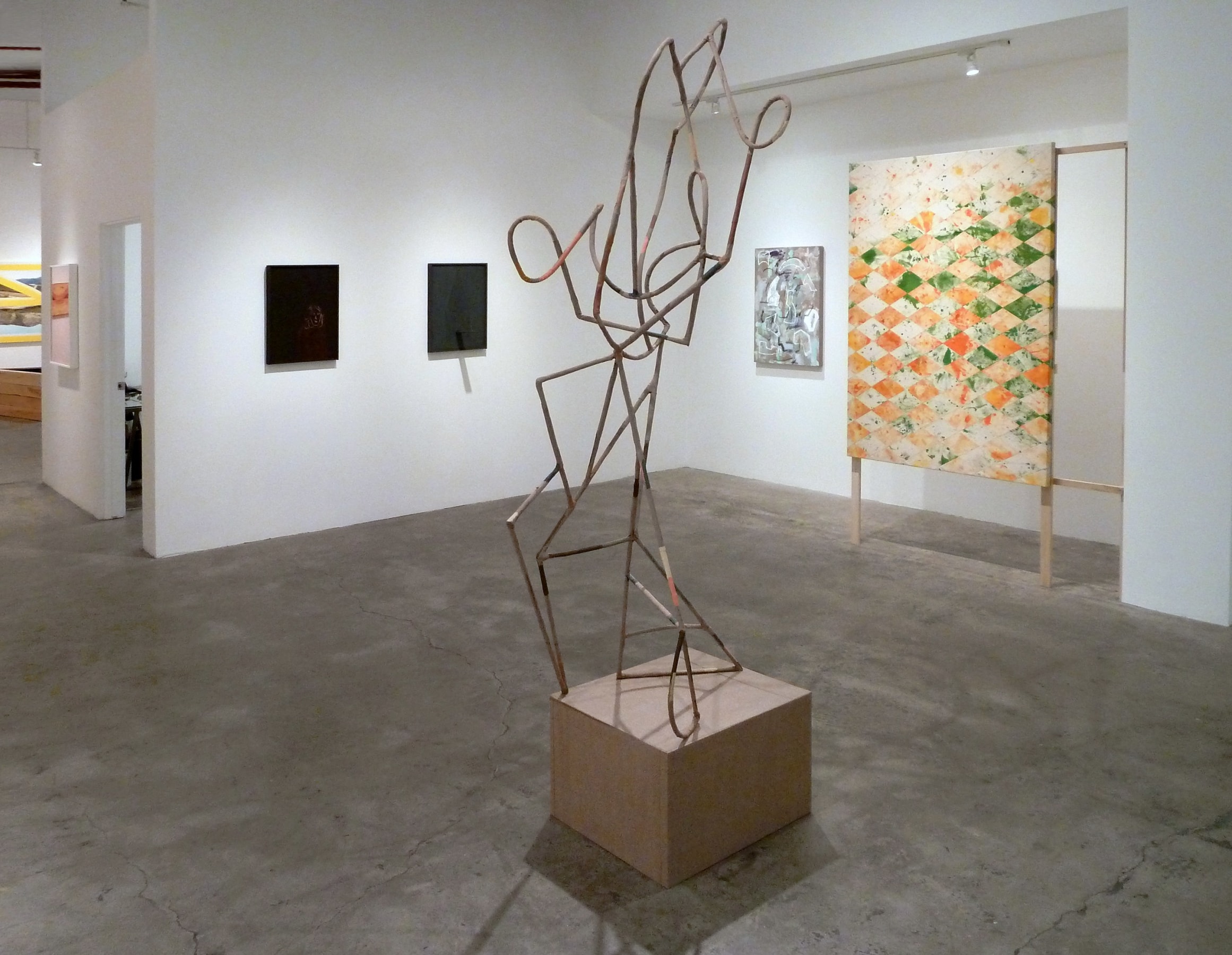 Installation View of Group Show: The Road