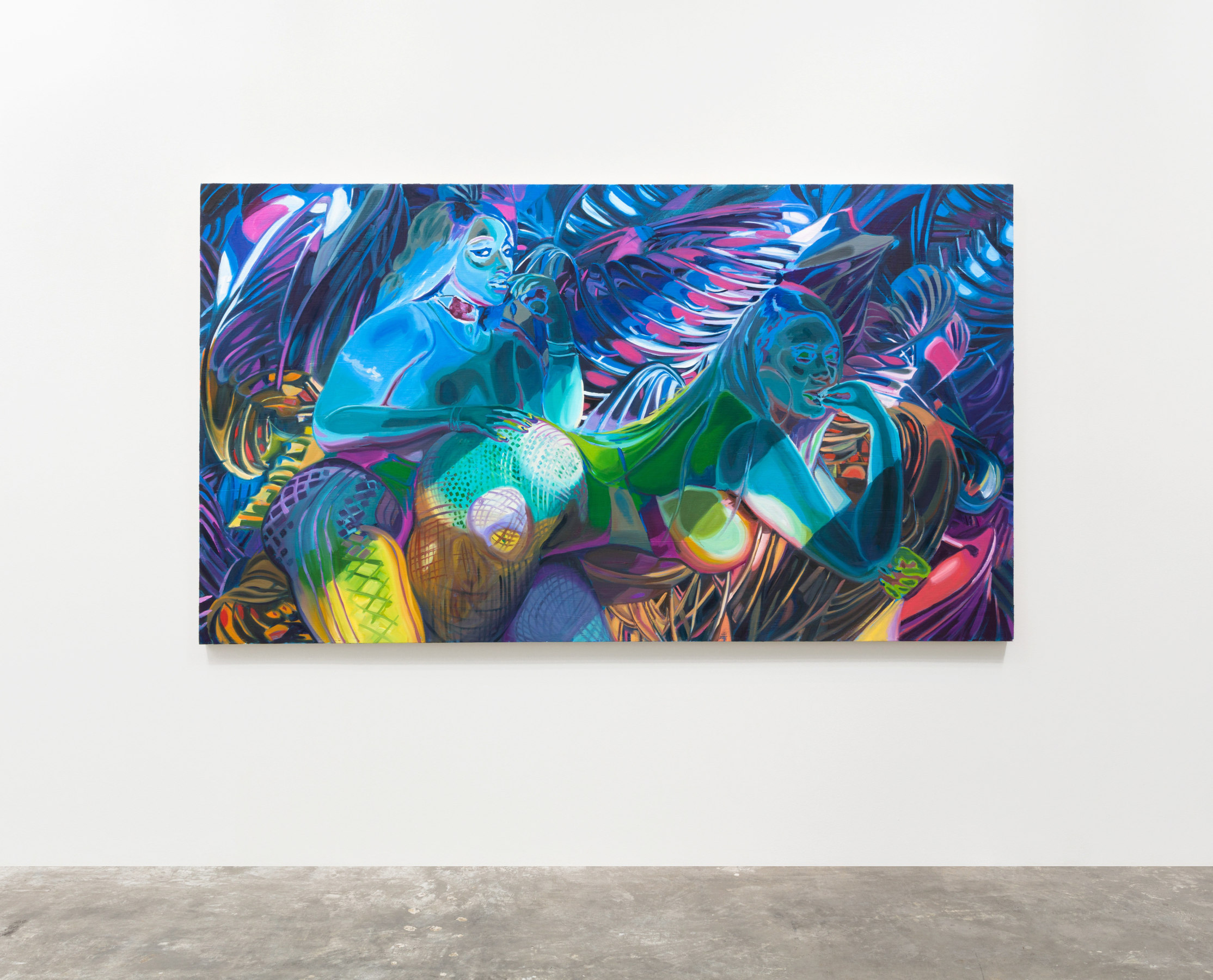 Installation View of Caitlin Cherry: Threadripper