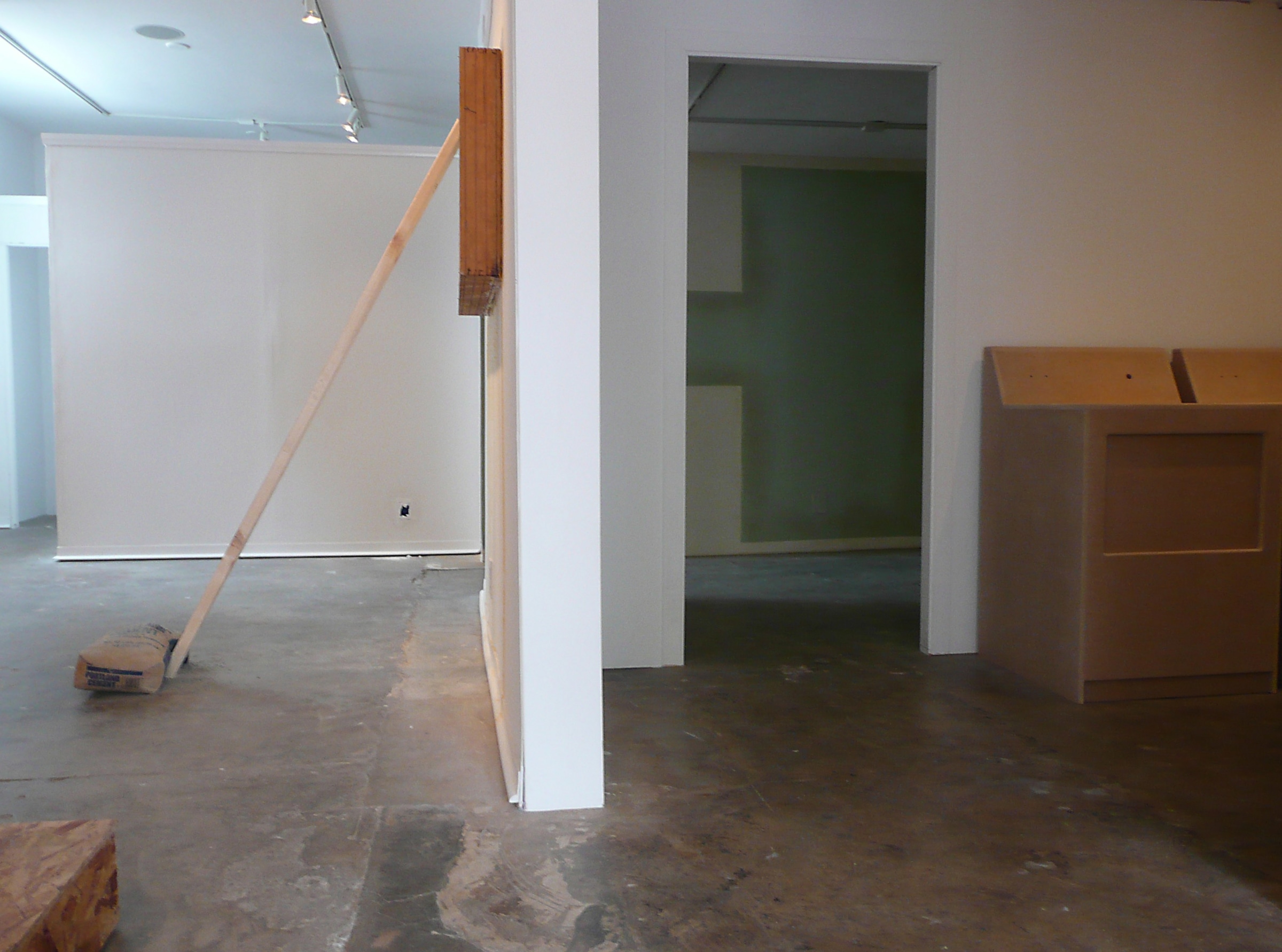 Installation VIew of Lael Corbin: Remodel