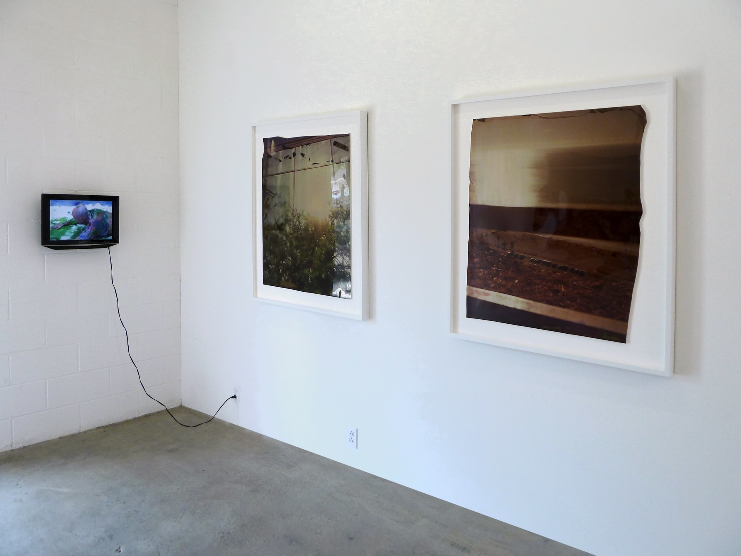 Installation View of Group Show: The Road
