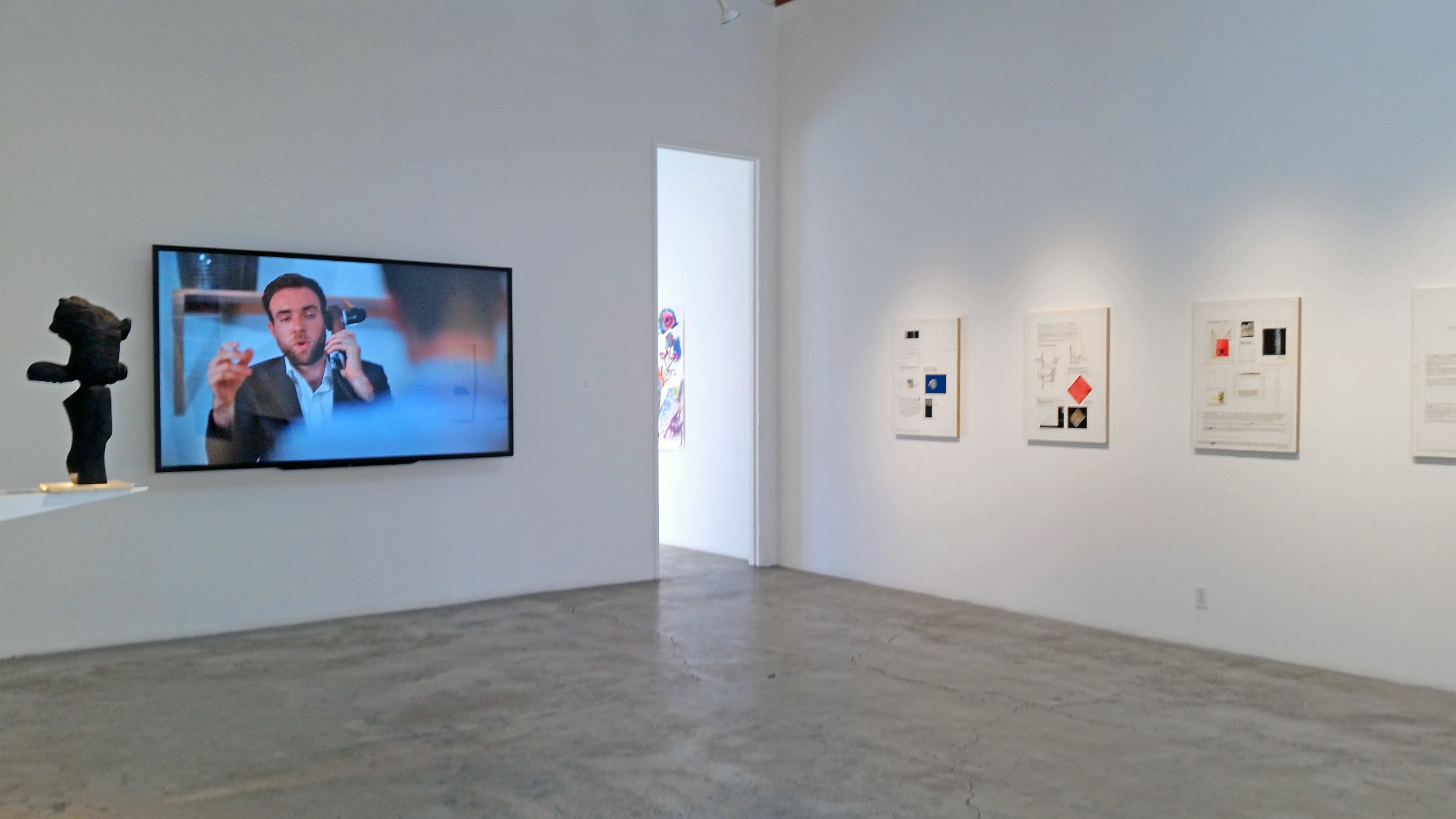 Installation View of HA! HA! BUSINESS!