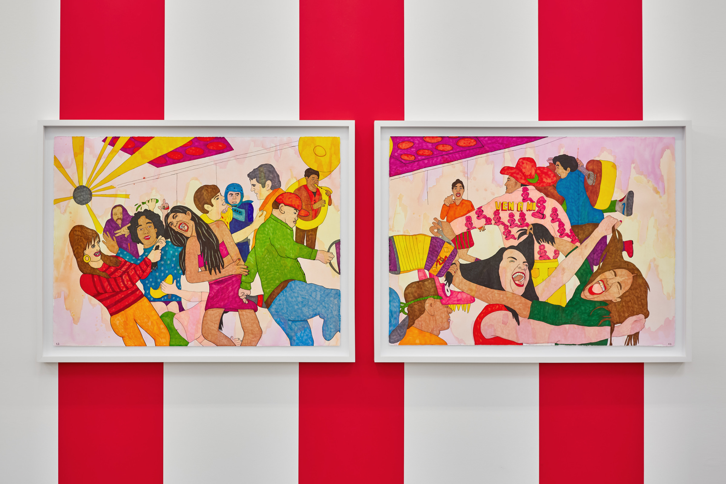 Karla Diaz The Bar Brawl I and The&nbsp;Bar Brawl II, 2023