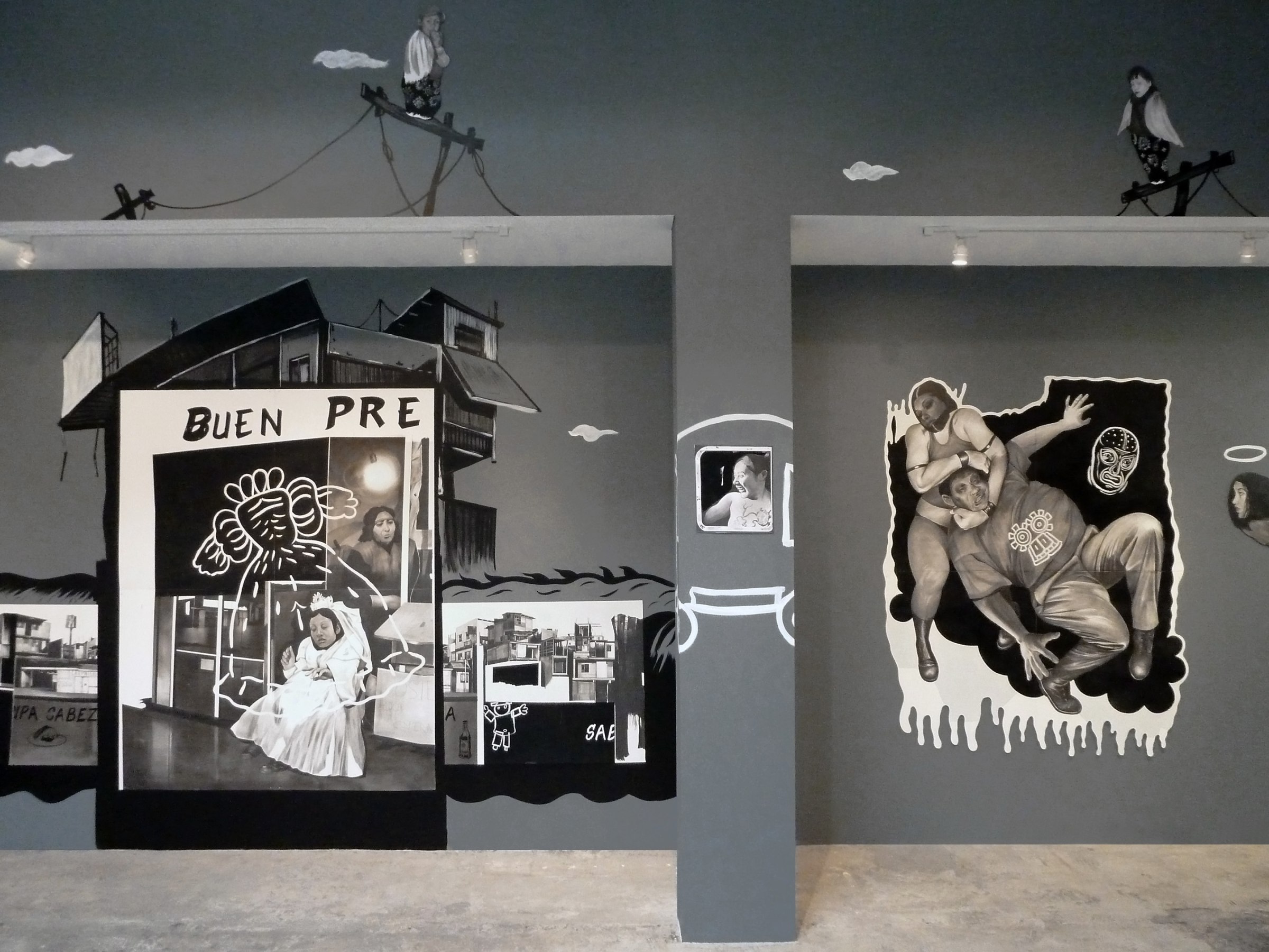 Installation View of Hugo Crosthwaite: Tijuanerias