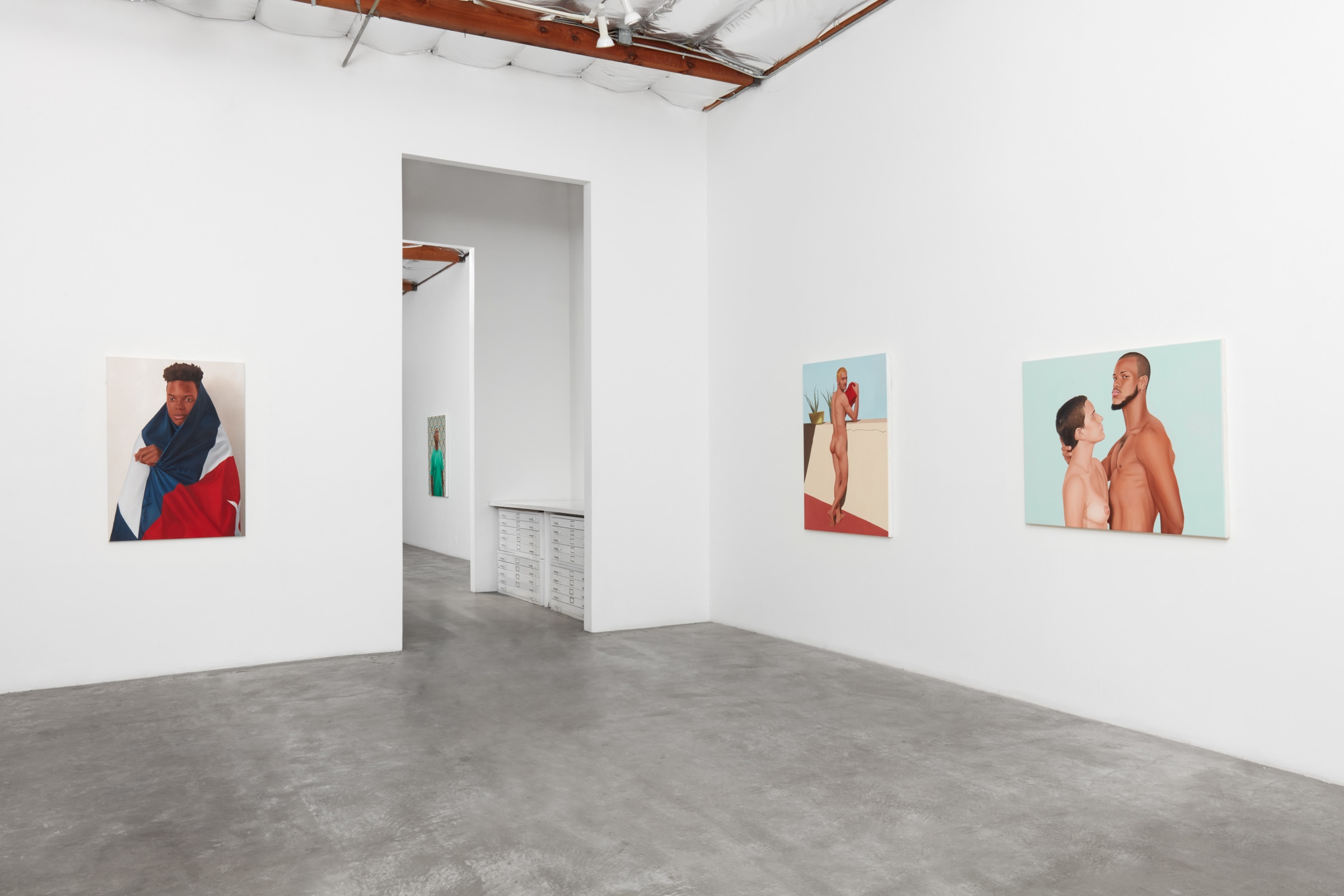 Installation view of Gabriel Sanchez:&nbsp;Mirando Al Mundo&nbsp;