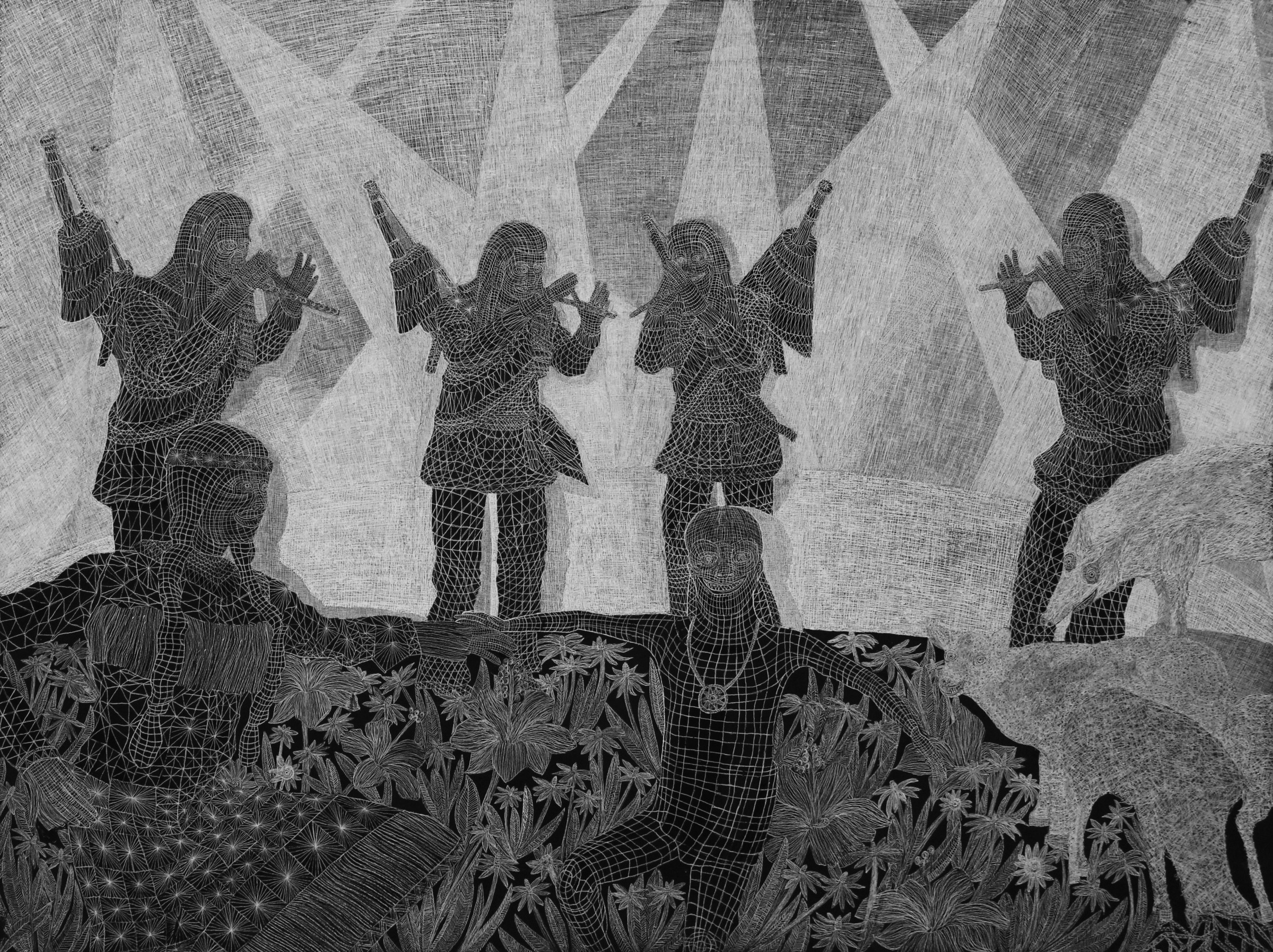 Federico Solmi Joie de Vivre (II), 2020