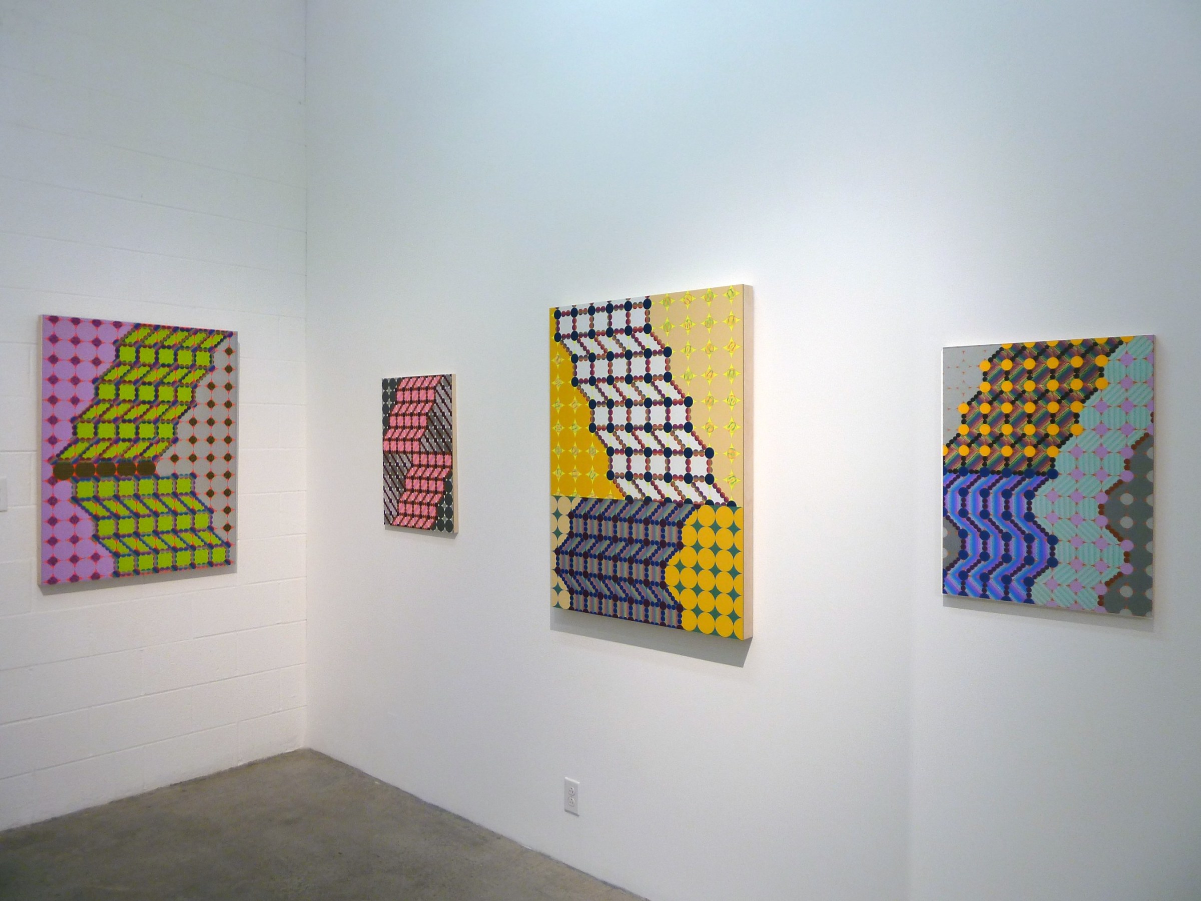 Installation View of Geoffrey Todd Smith: Secret Lives of Rainbows