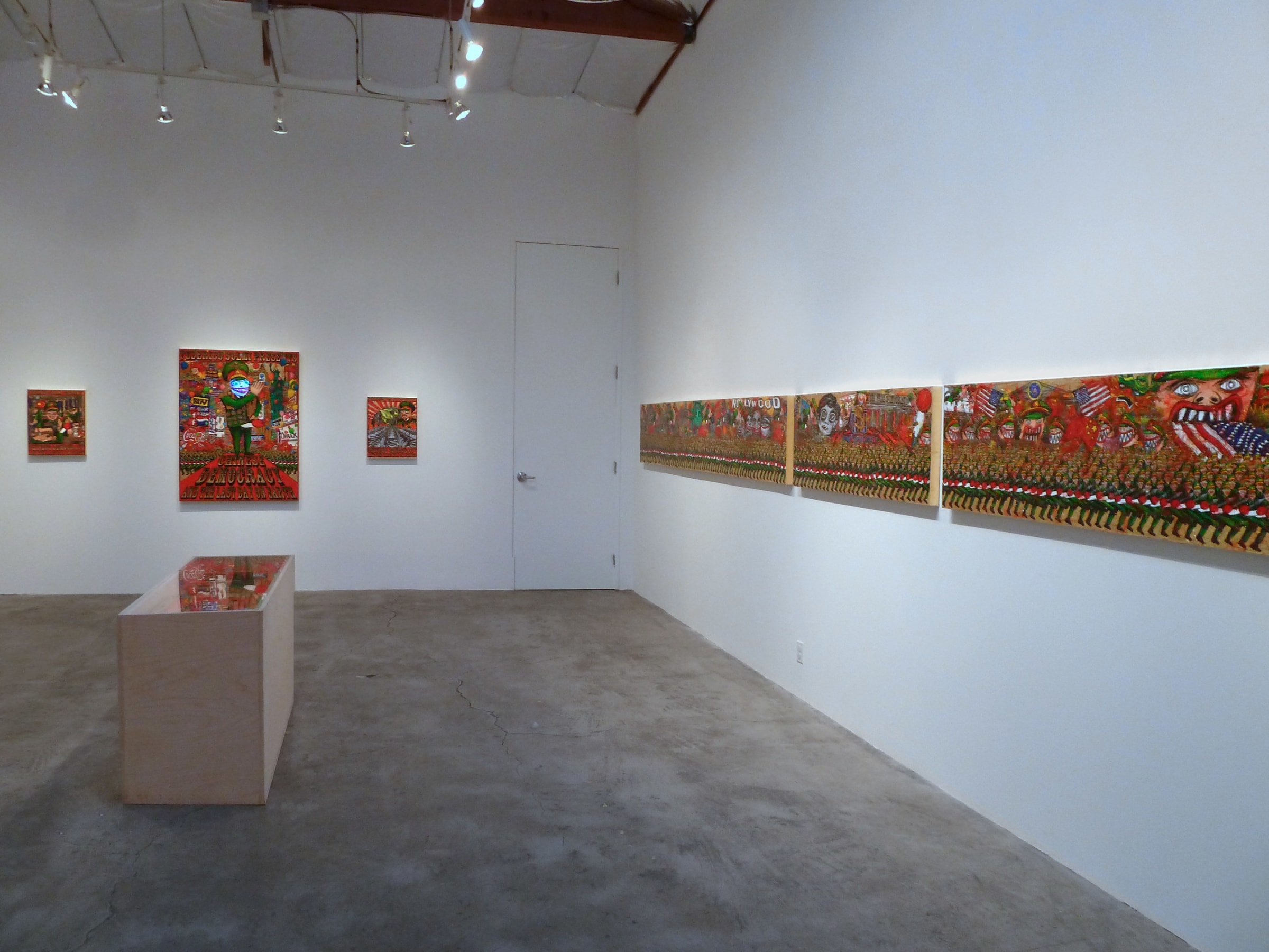 Exhibition View of Federico Solmi: Chinese Democracy